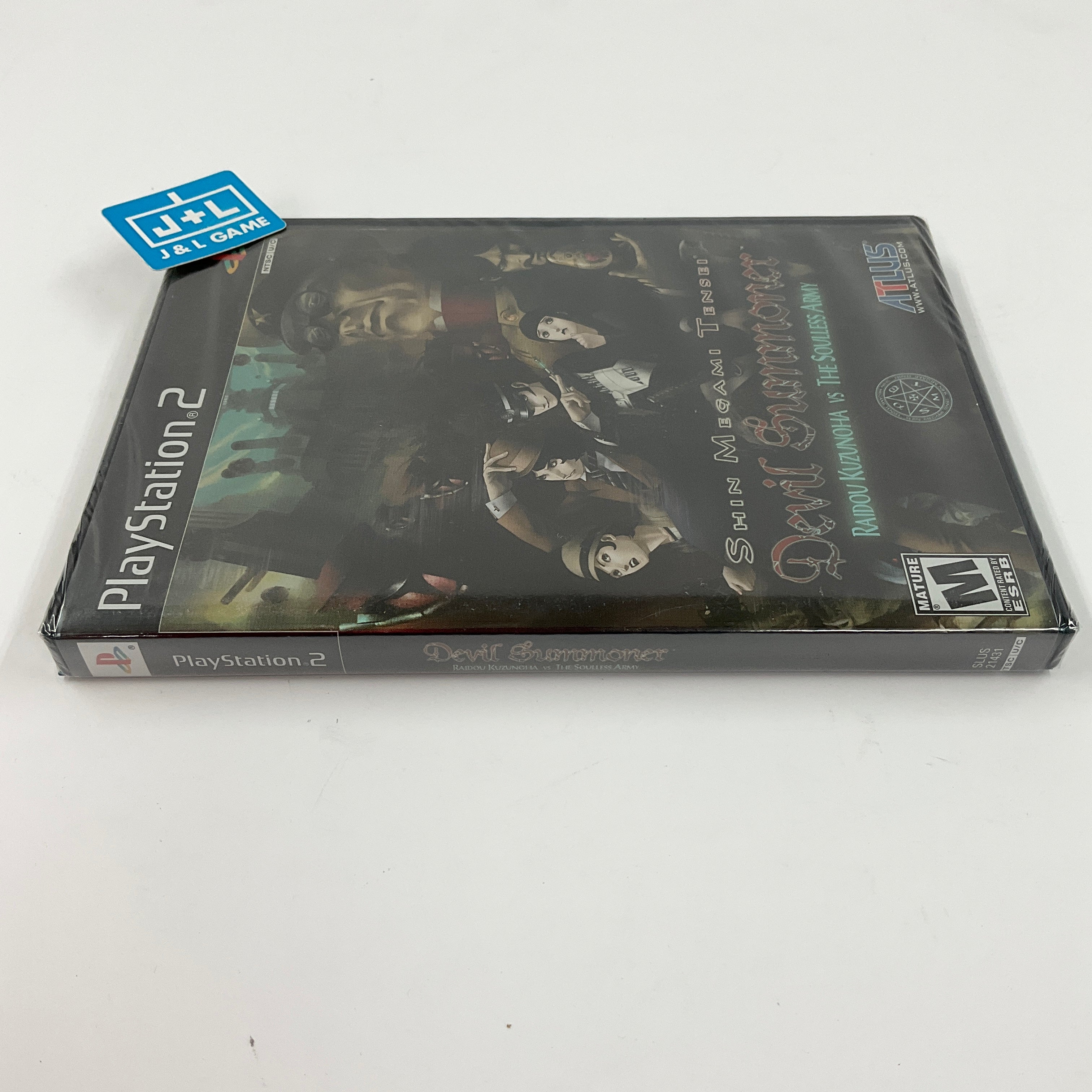 Shin Megami Tensei: Devil Summoner Raidou Kuzunoha vs The Soulless Army - (PS2) PlayStation 2 Video Games Atlus   