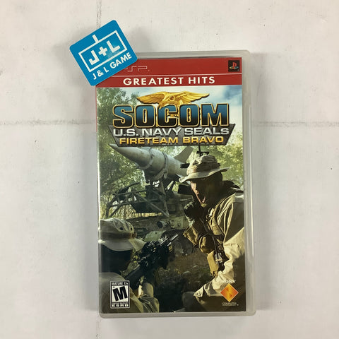 SOCOM: U.S. Navy SEALs Fireteam Bravo (Greatest Hits) - Sony PSP [Pre-Owned] Video Games SCEA   