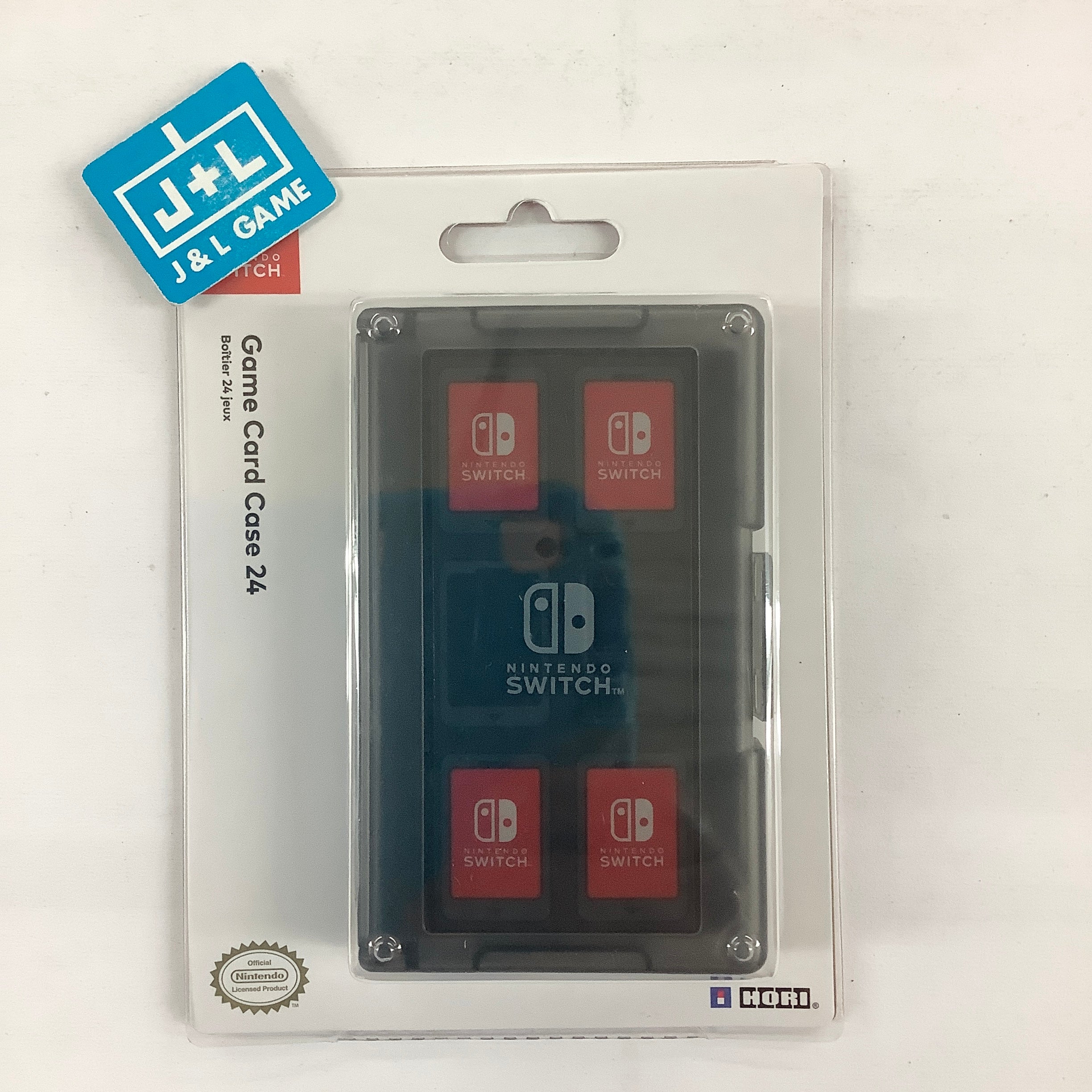 HORI Nintendo Switch Game Card Case 24 (Black) - (NSW) Nintendo Switch Accessories Hori   