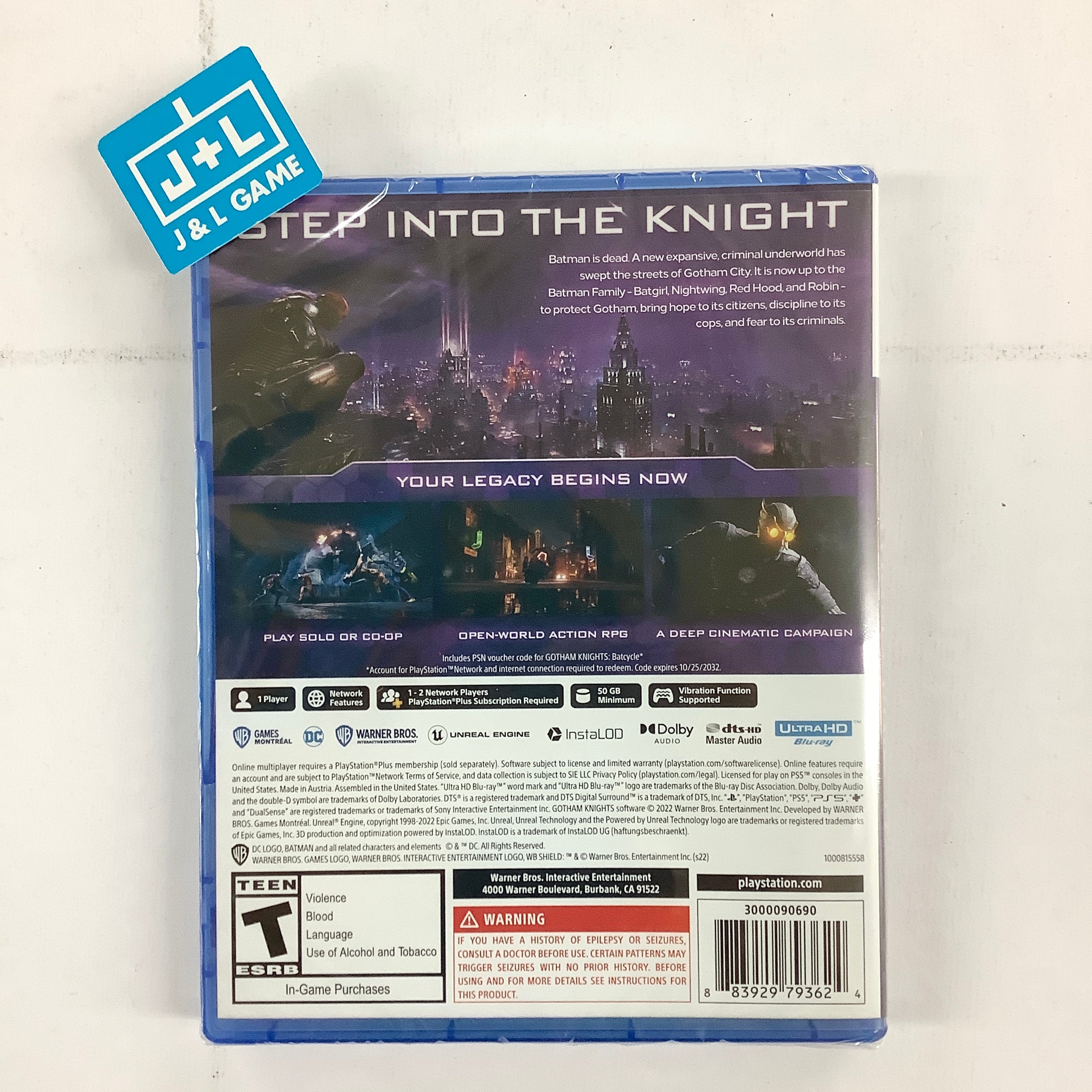 Gotham Knights - (PS5) PlayStation 5 Video Games WB Games   