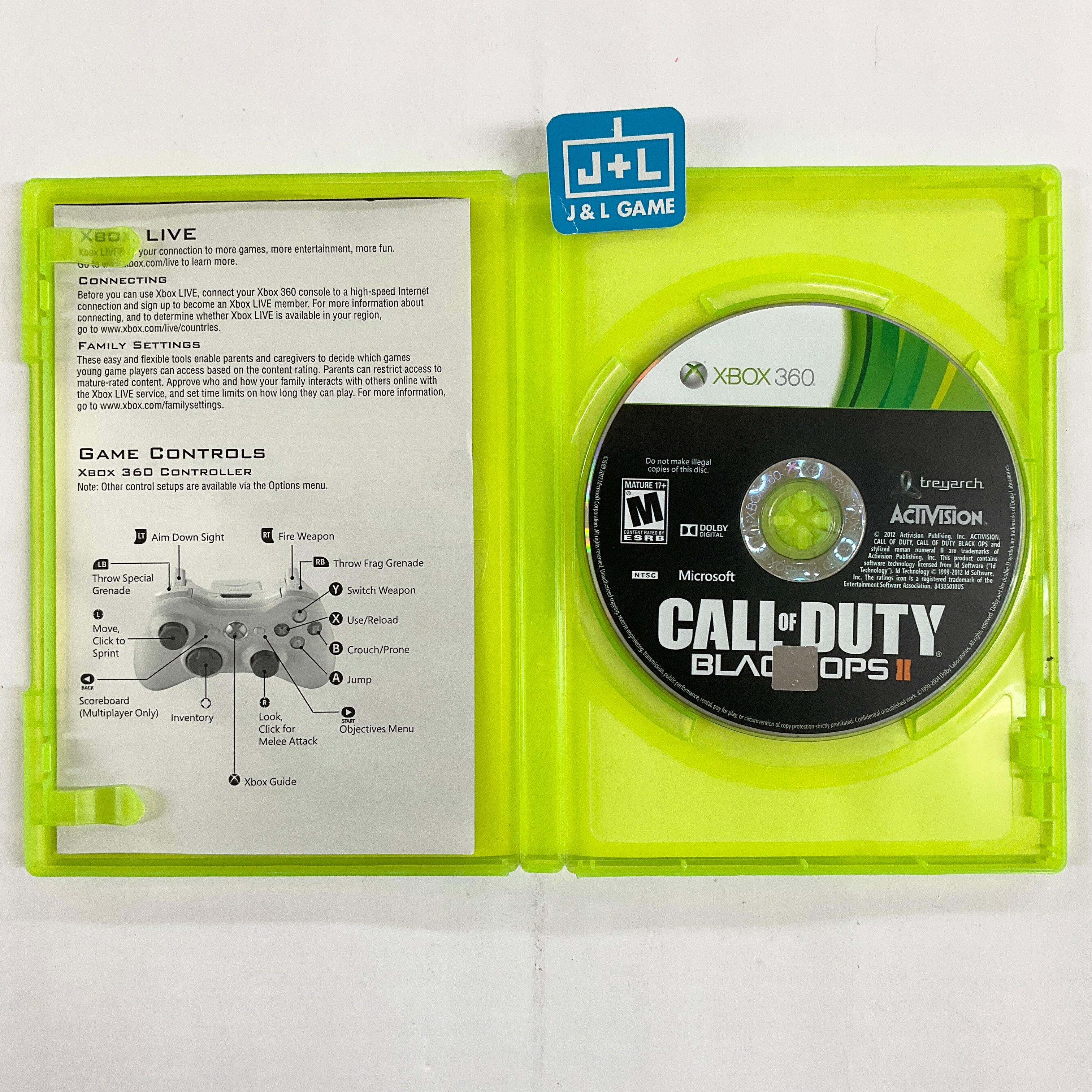 Call of Duty: Black Ops II - Xbox 360 [Pre-Owned] Video Games ACTIVISION   