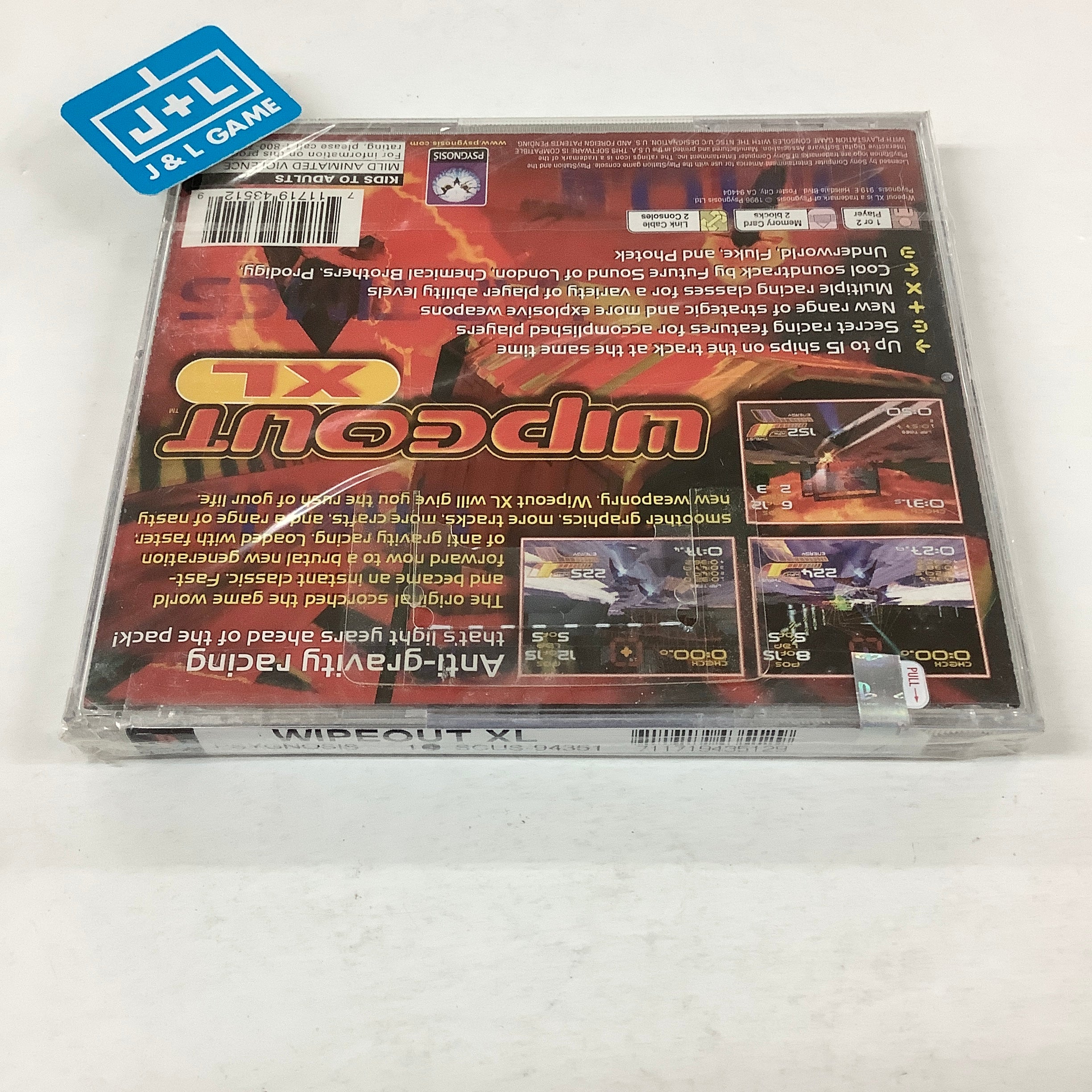 Wipeout XL - (PS1) PlayStation 1 Video Games SCEA   