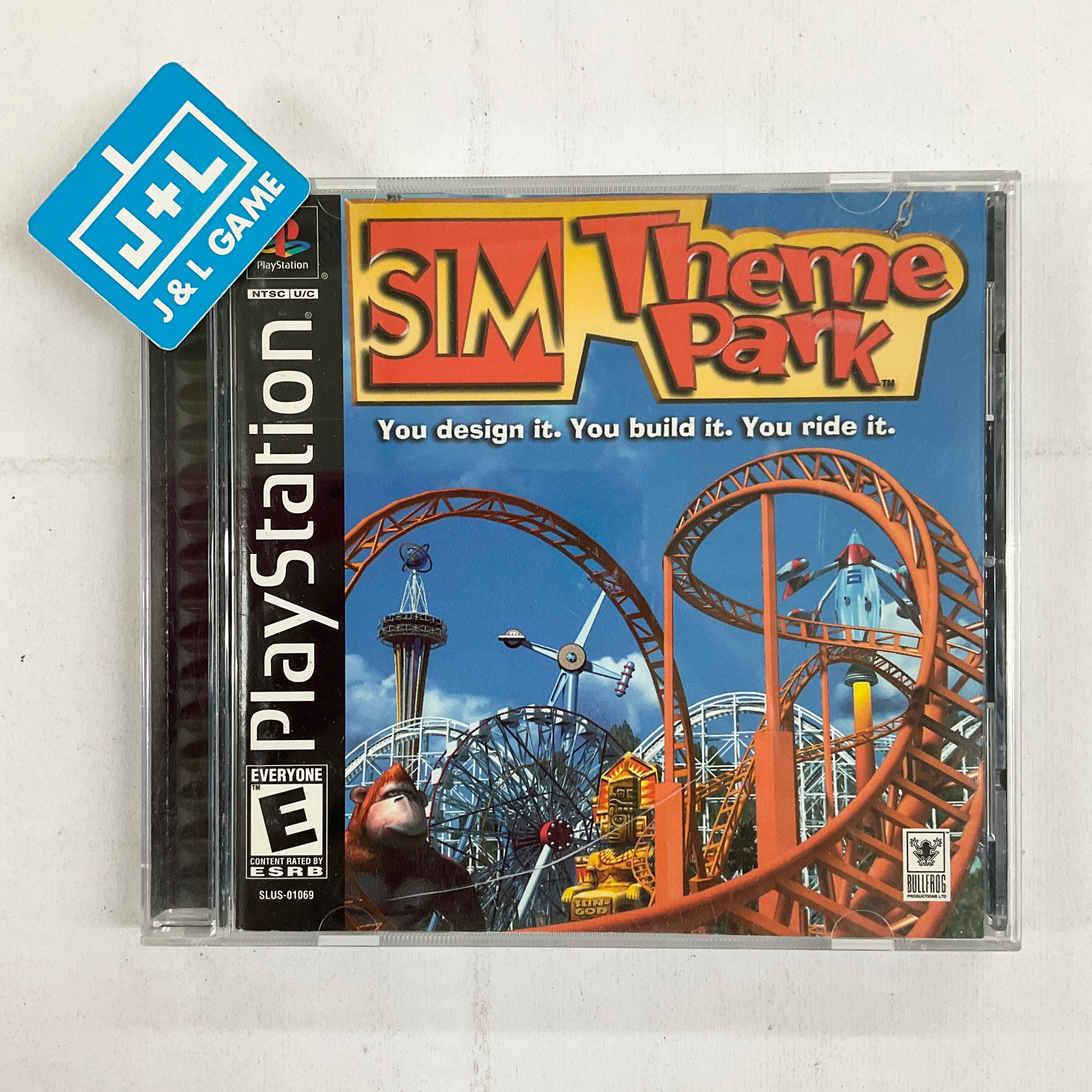 Sim Theme Park - (PS1) PlayStation 1 [Pre-Owned] Video Games Electronic Arts   