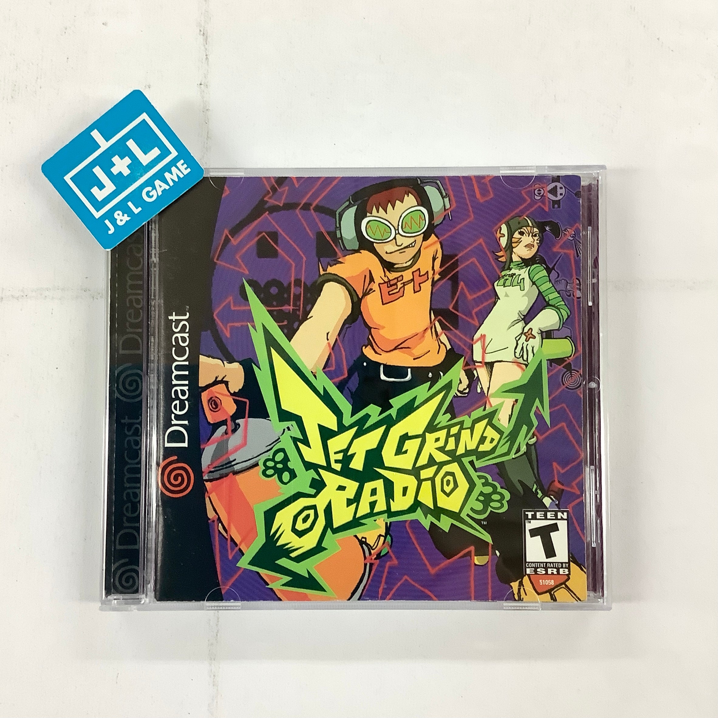 Jet Grind Radio - (DC) SEGA Dreamcast  [Pre-Owned] Video Games Sega   