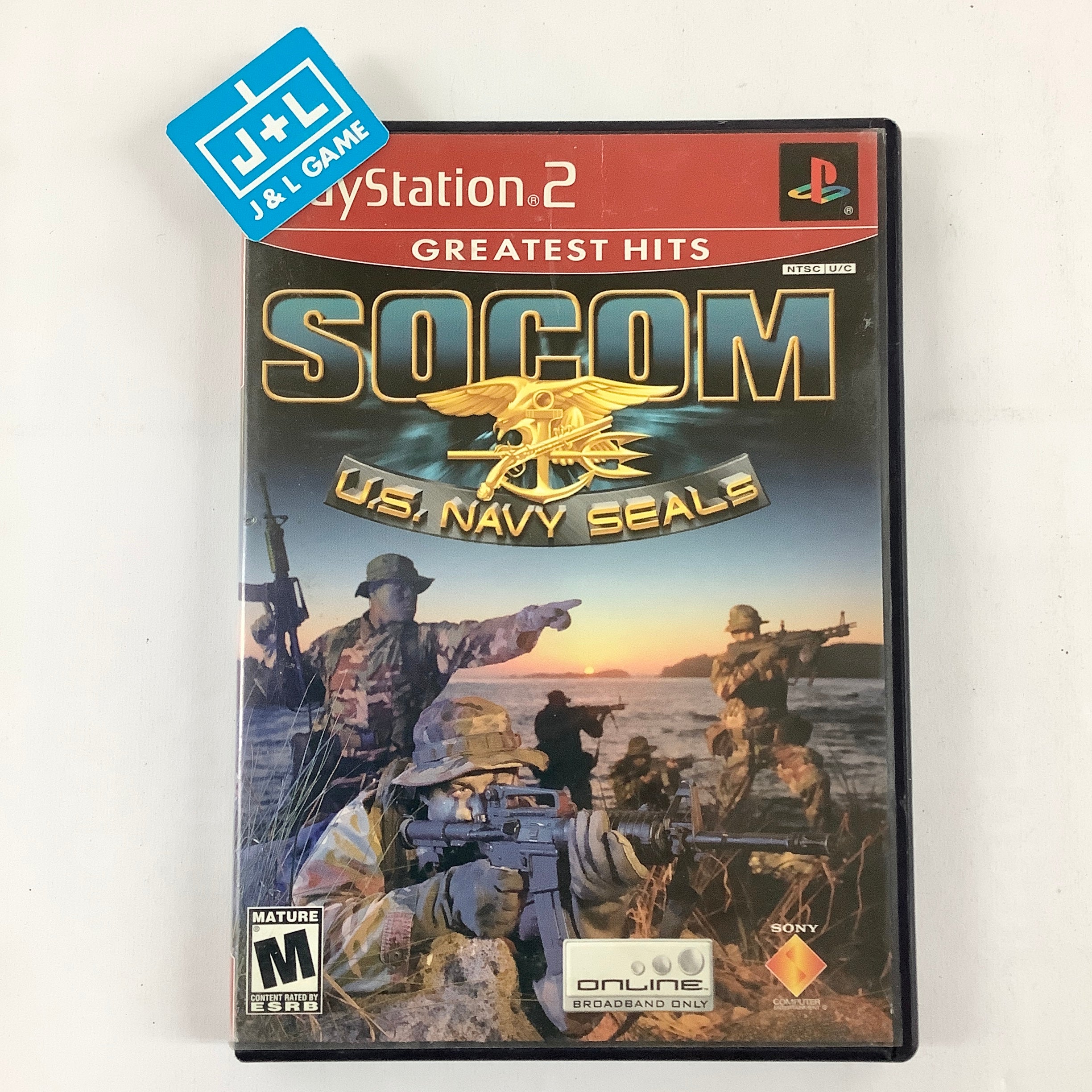 SOCOM: U.S. Navy SEALs (Greatest Hits) - (PS2) PlayStation 2 [Pre-Owned] Video Games SCEA   