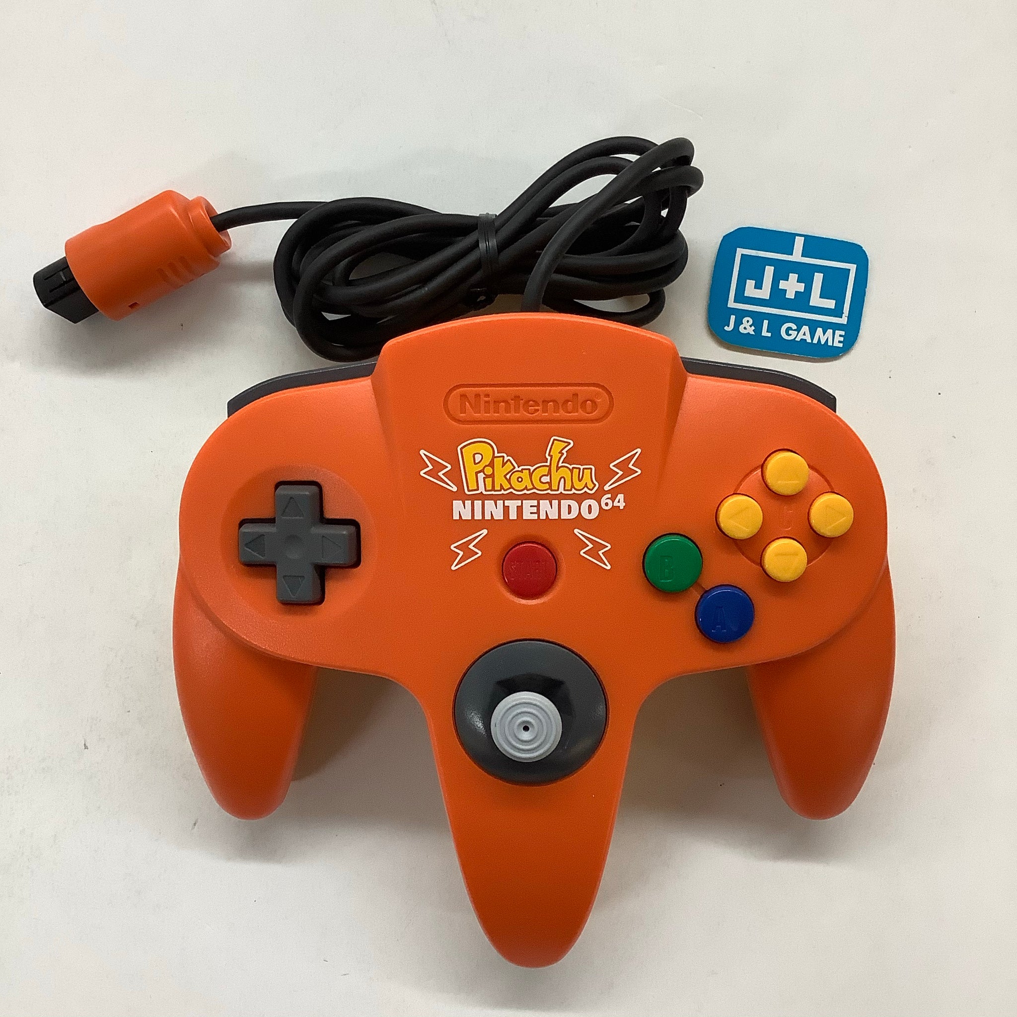 Nintendo 64 Controller (Pikachu Orange & Yellow) - (N64) Nintendo 64 [Pre-Owned] (Japanese Import) Accessories Nintendo   