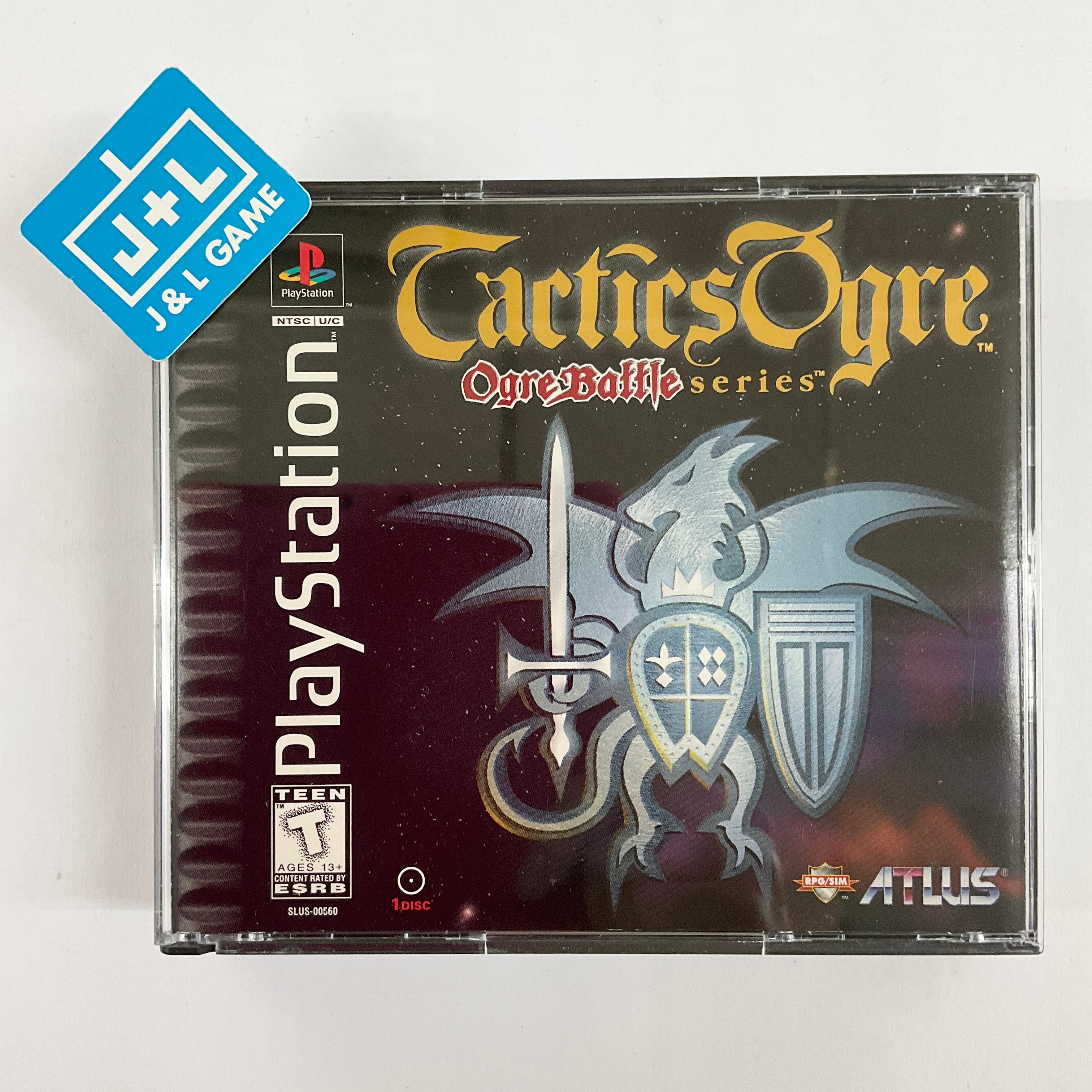 Tactics Ogre - (PS1) PlayStation 1 [Pre-Owned] Video Games Atlus   