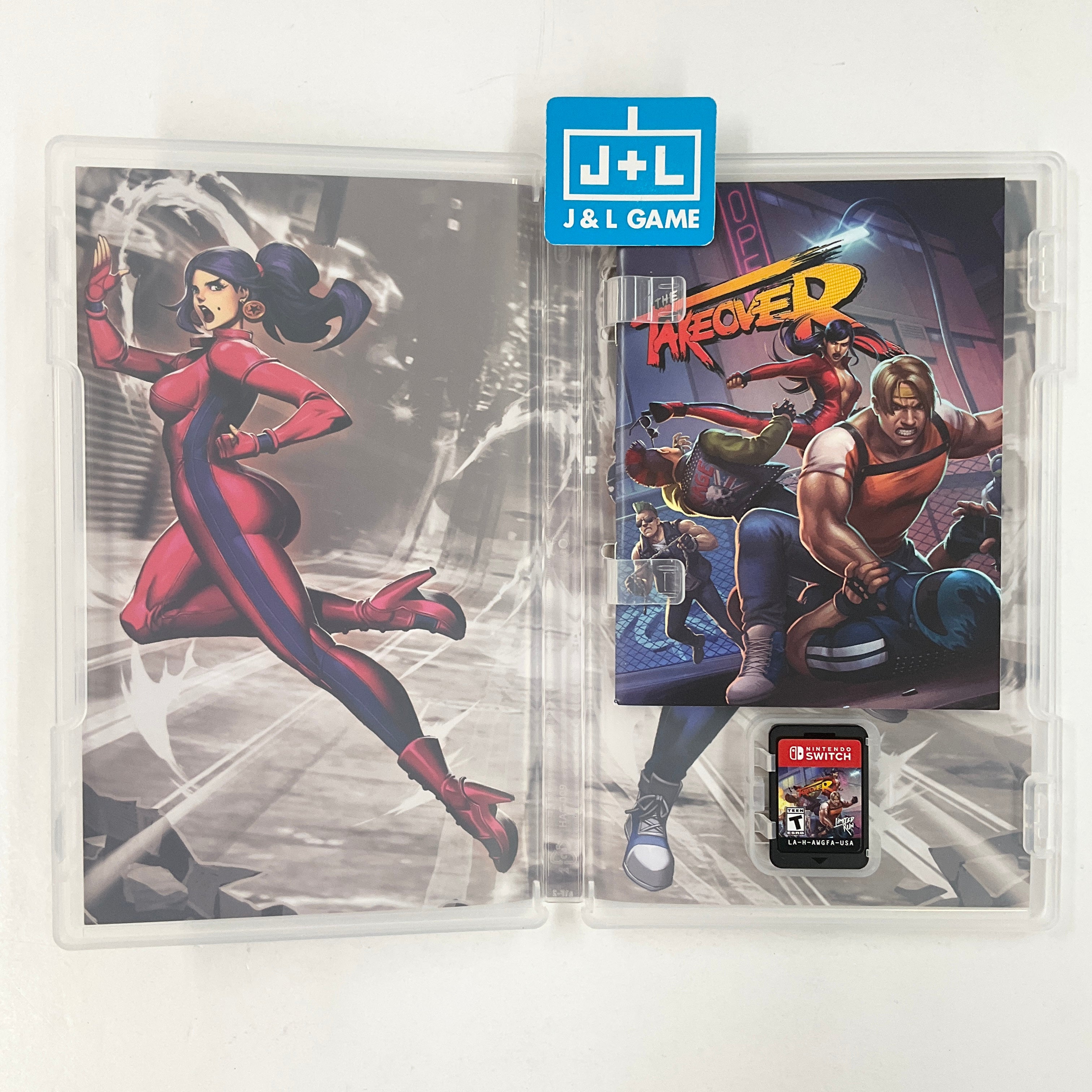 The Takeover (Limited Run #110) - (NSW) Nintendo Switch [Pre-Owned] Video Games Limited Run Games   