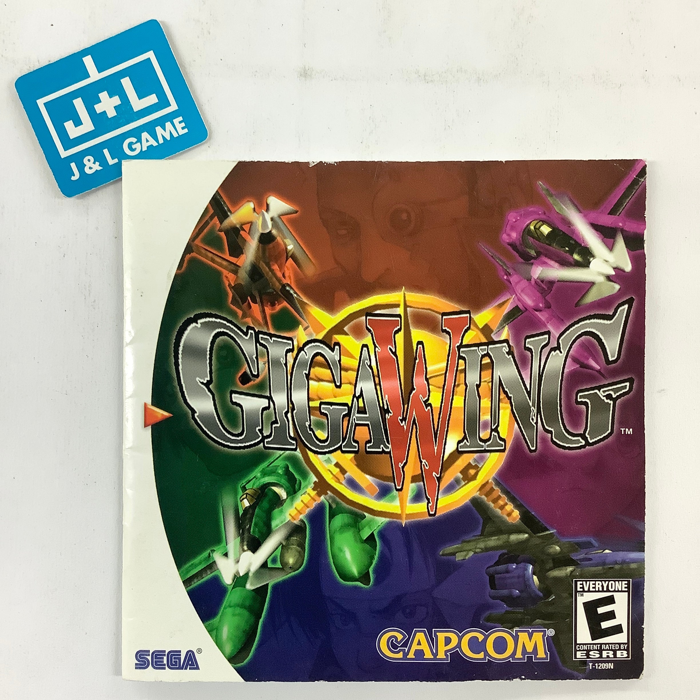 Giga Wing - (DC) SEGA Dreamcast [Pre-Owned] Video Games Capcom   