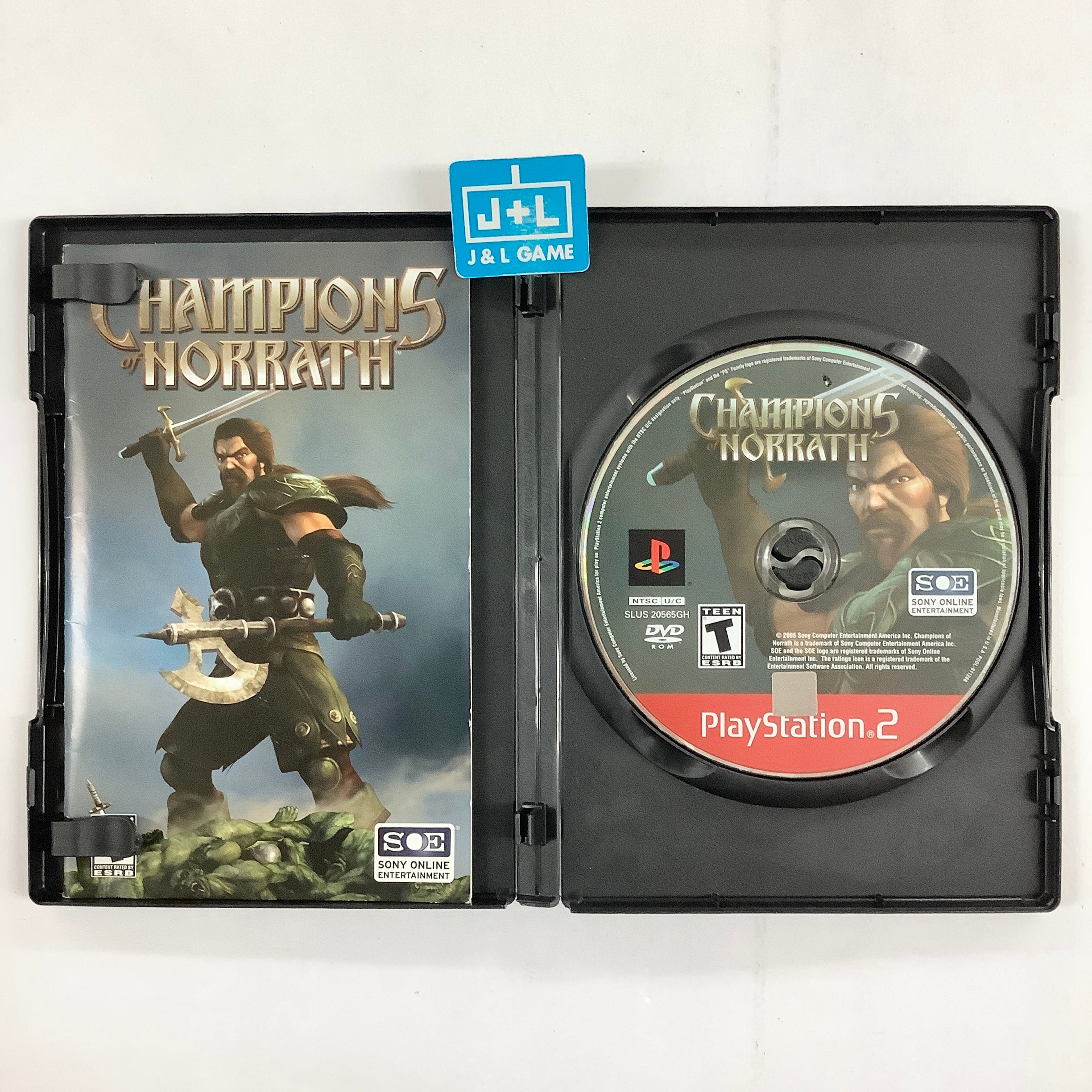 Champions of Norrath (Greatest Hits) - (PS2) PlayStation 2 [Pre-Owned] Video Games Sony Online Entertainment   