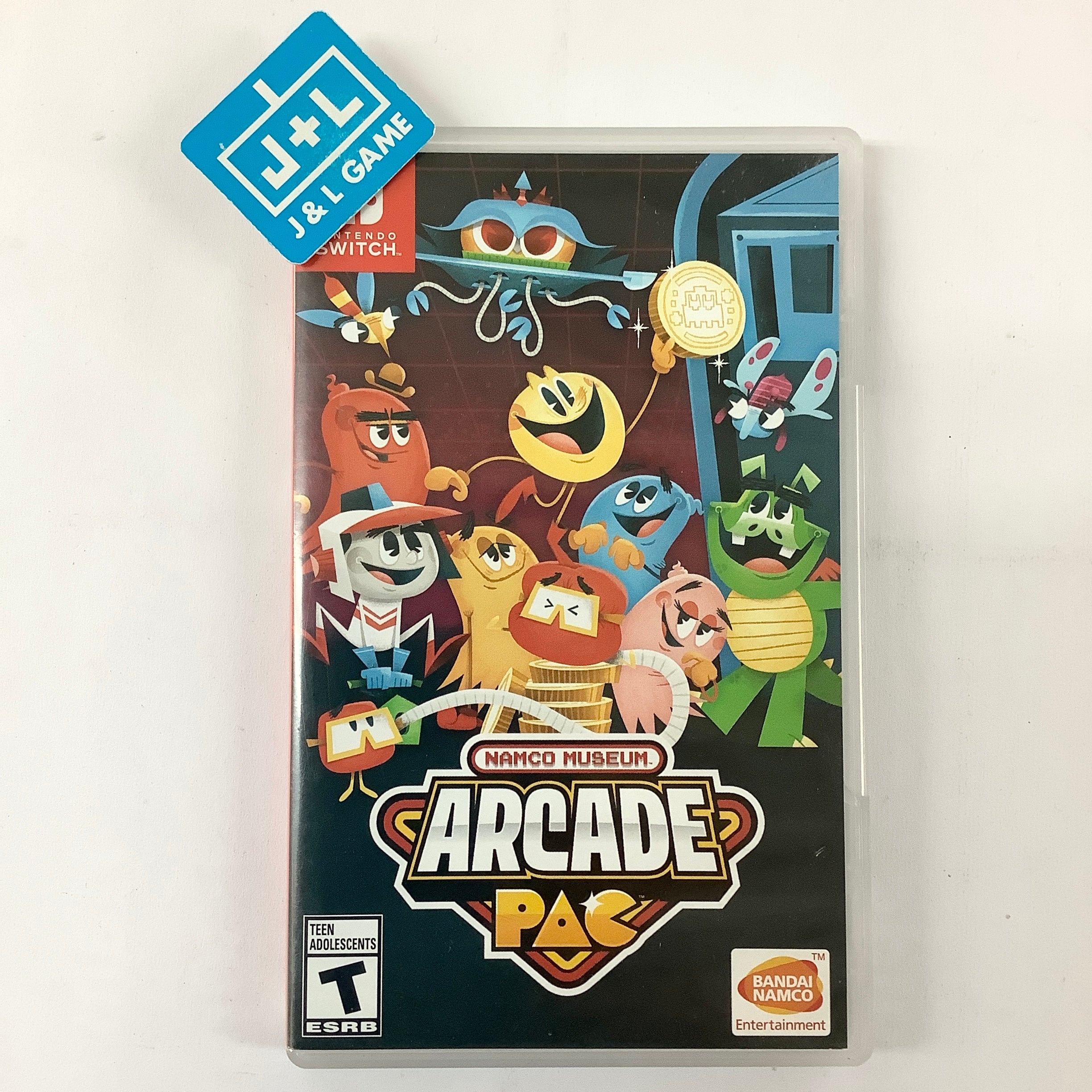 Namco Museum Arcade Pac - (NSW) Nintendo Switch [Pre-Owned] Video Games BANDAI NAMCO Entertainment   