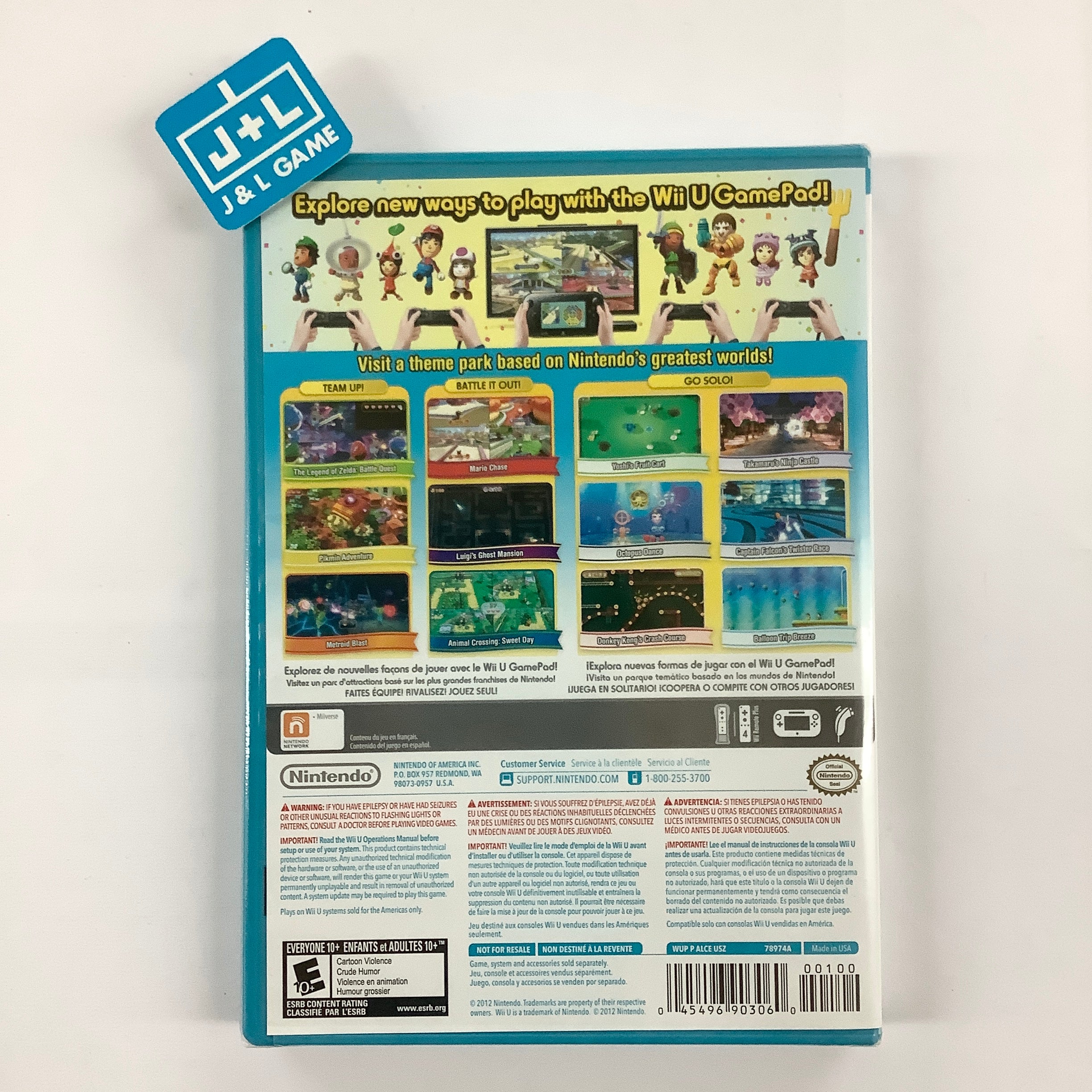 Nintendo Land - Nintendo Wii U Video Games Nintendo   