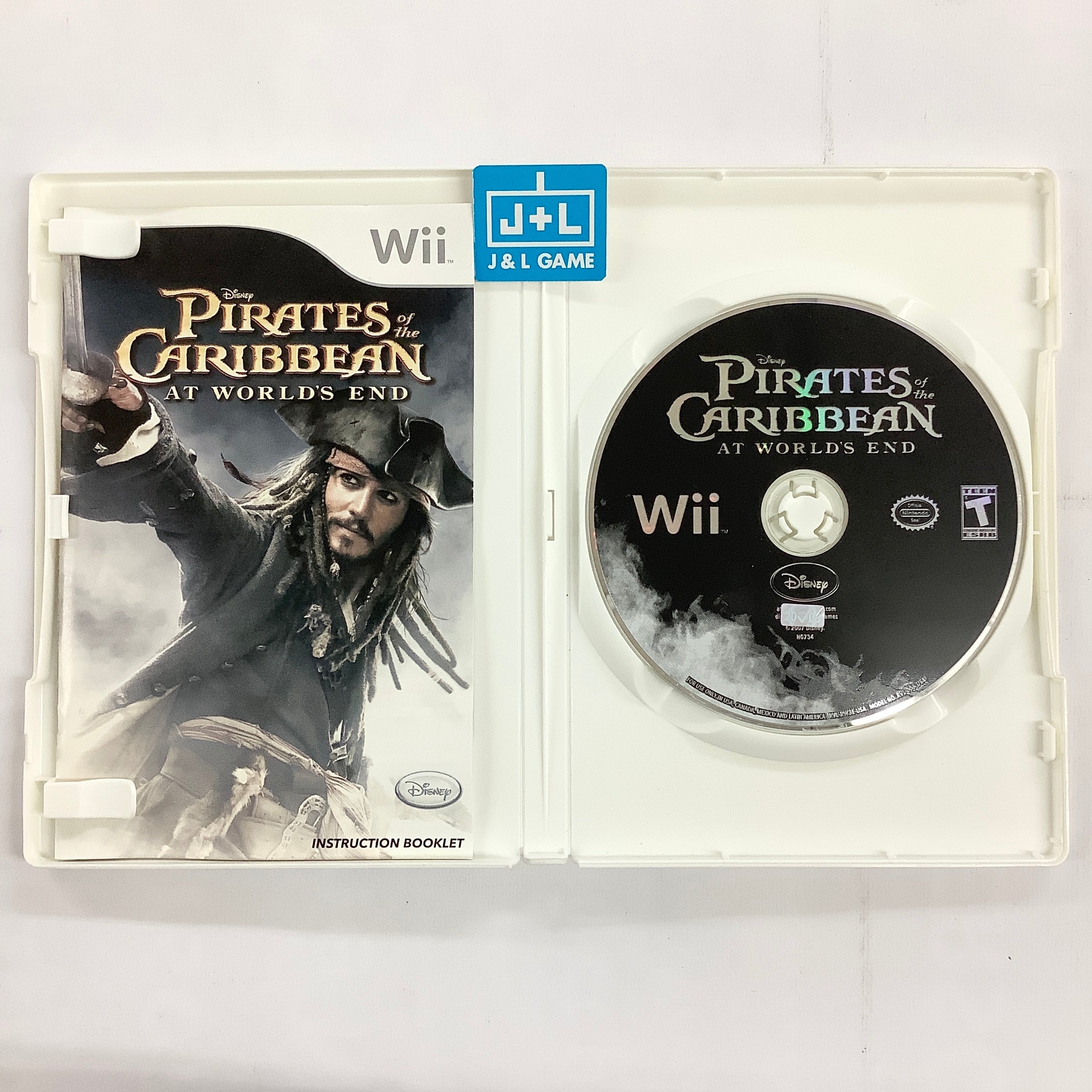 Pirates of the Caribbean: At World's End - Nintendo Wii [Pre-Owned] Video Games Disney Interactive Studios   