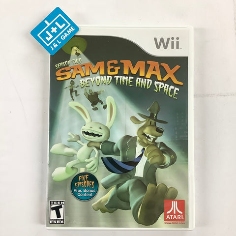 Sam & Max: Beyond Time and Space - Nintendo Wii [Pre-Owned] Video Games Atari SA   