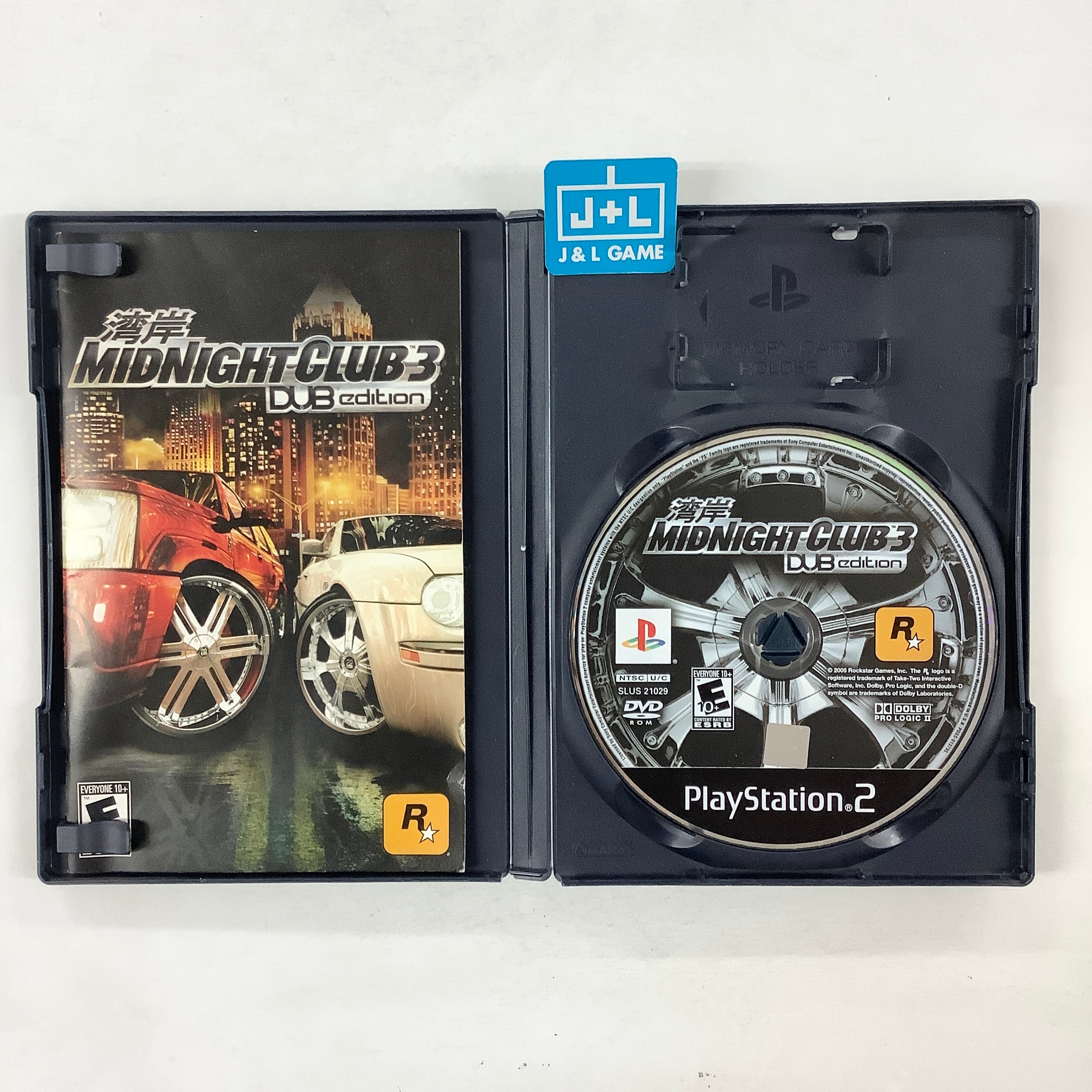 Midnight Club 3: DUB Edition - (PS2) PlayStation 2 [Pre-Owned] Video Games Rockstar Games   
