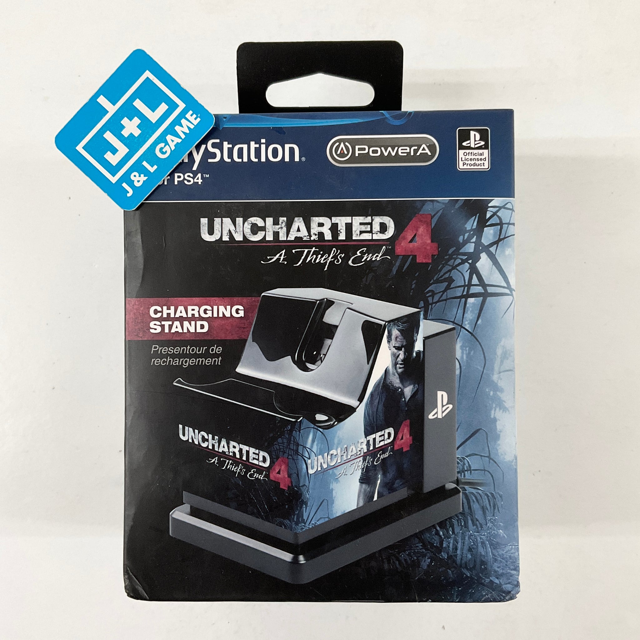 PowerA PlayStation 4 Charging Stand - Uncharted 4 - (PS4) PlayStation 4 Accessories PowerA   