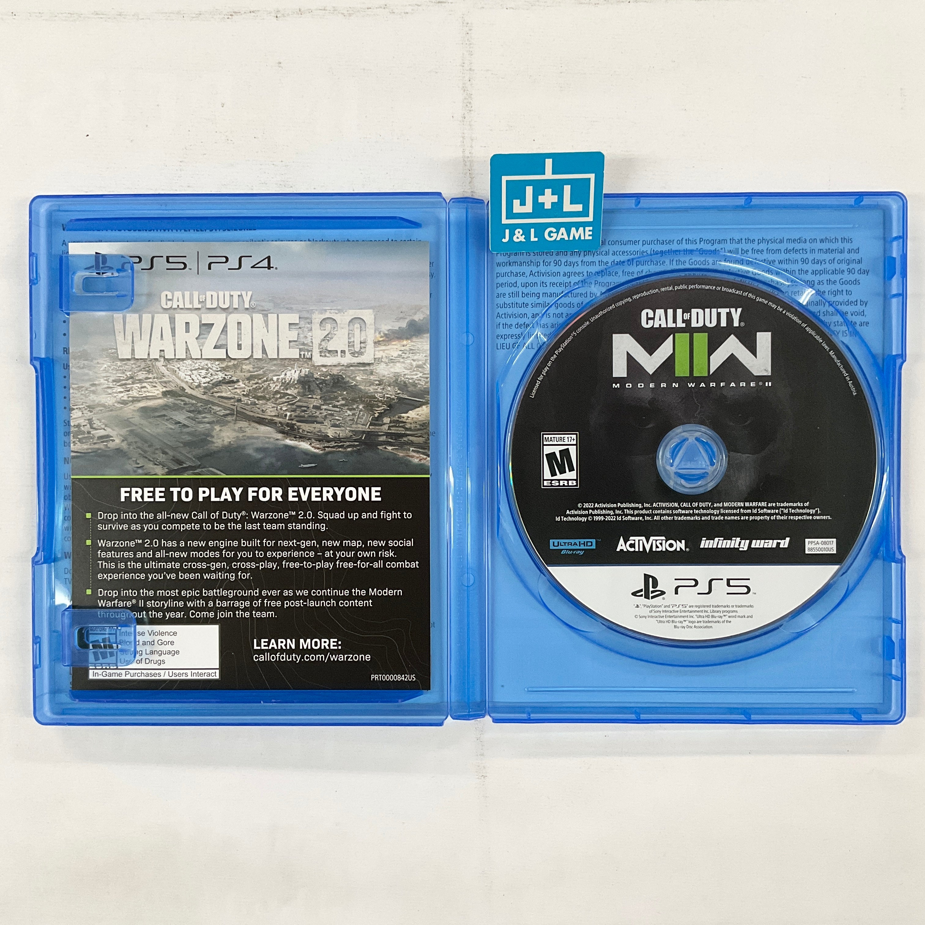 Call of Duty: Modern Warfare II - (PS5) PlayStation 5 [UNBOXING