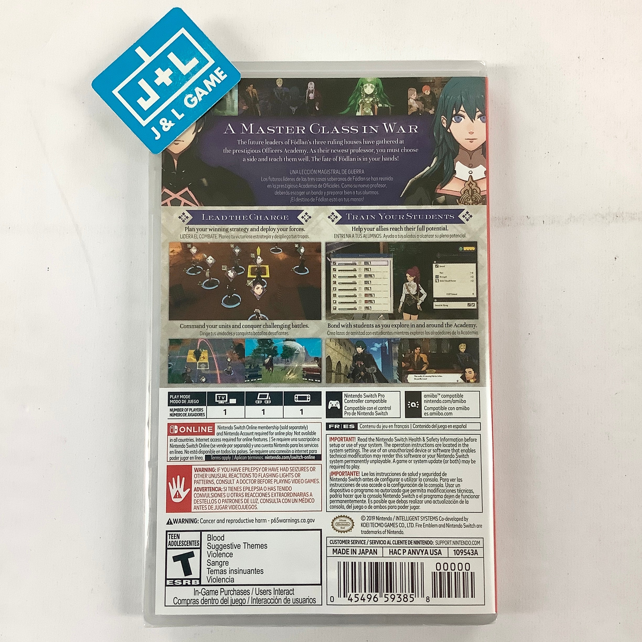 Fire Emblem: Three Houses - (NSW) Nintendo Switch Video Games Nintendo   