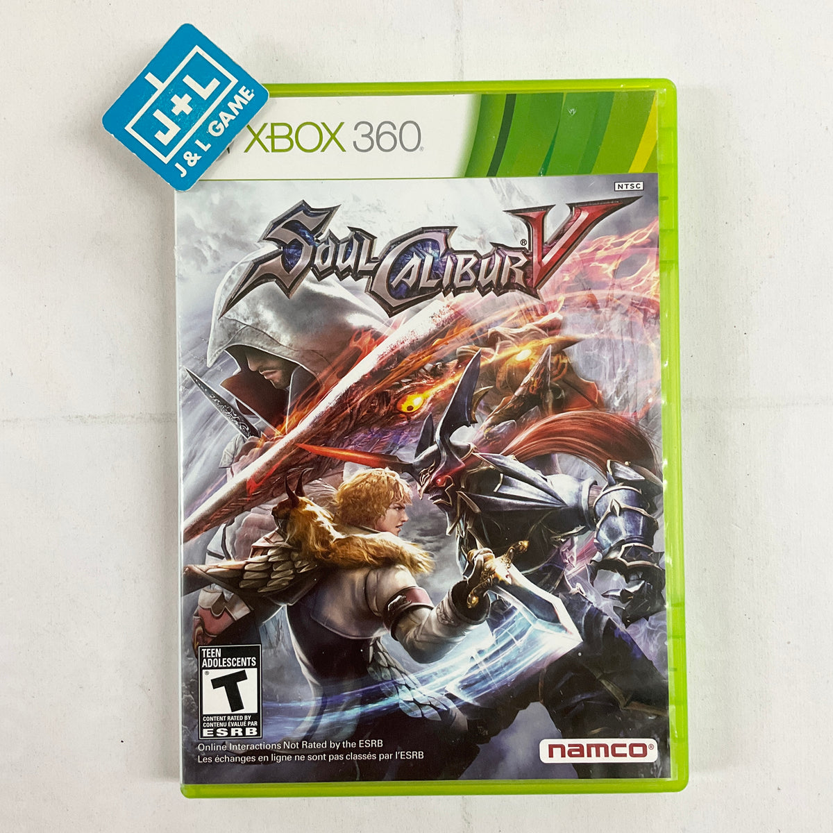 Jeu Soul Calibur V (5) - Version PROMO PRESS - Pour Xbox 360 - État Bon - PAL