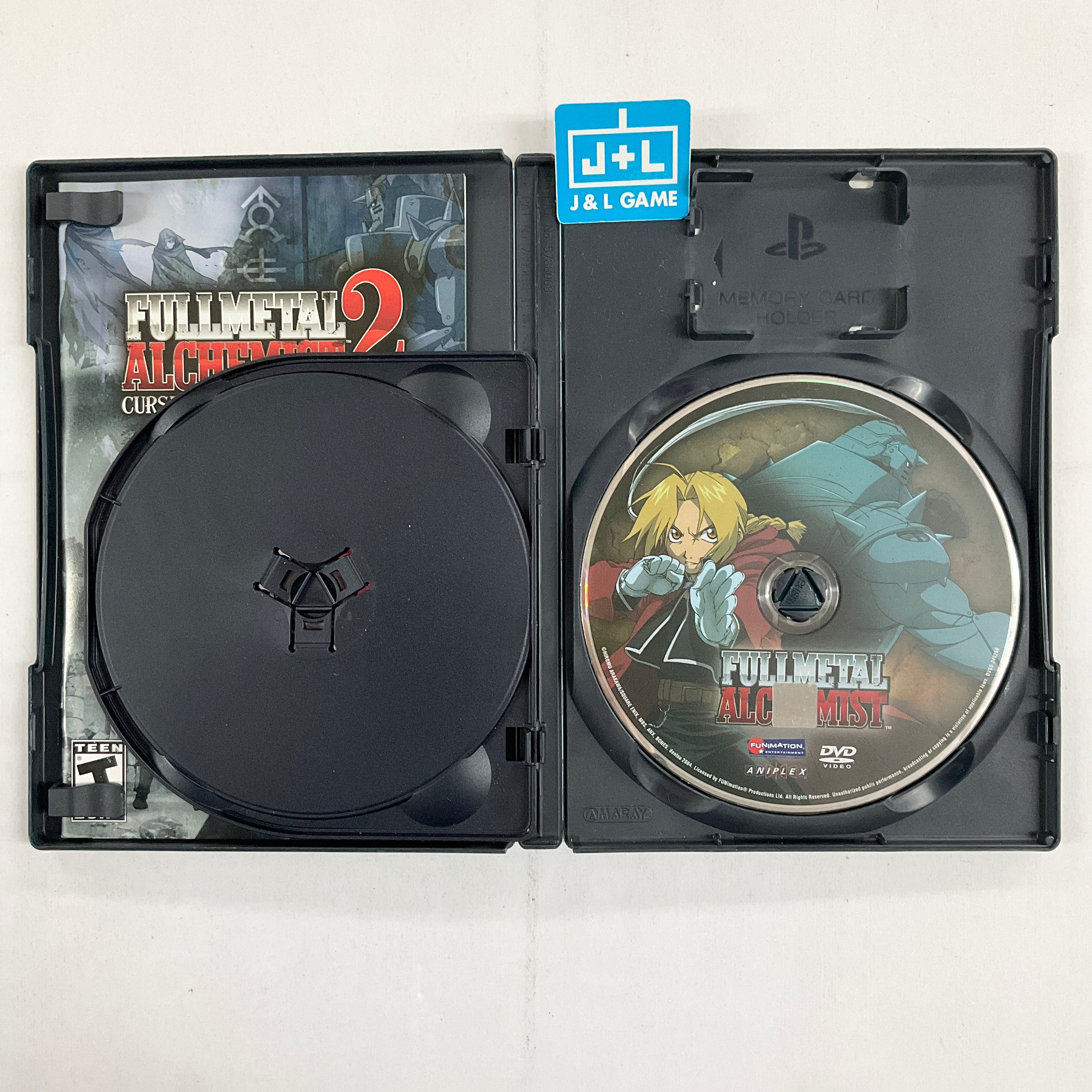 Fullmetal Alchemist 2: Curse of the Crimson Elixir - (PS2) PlayStation 2 [Pre-Owned] Video Games Square Enix   