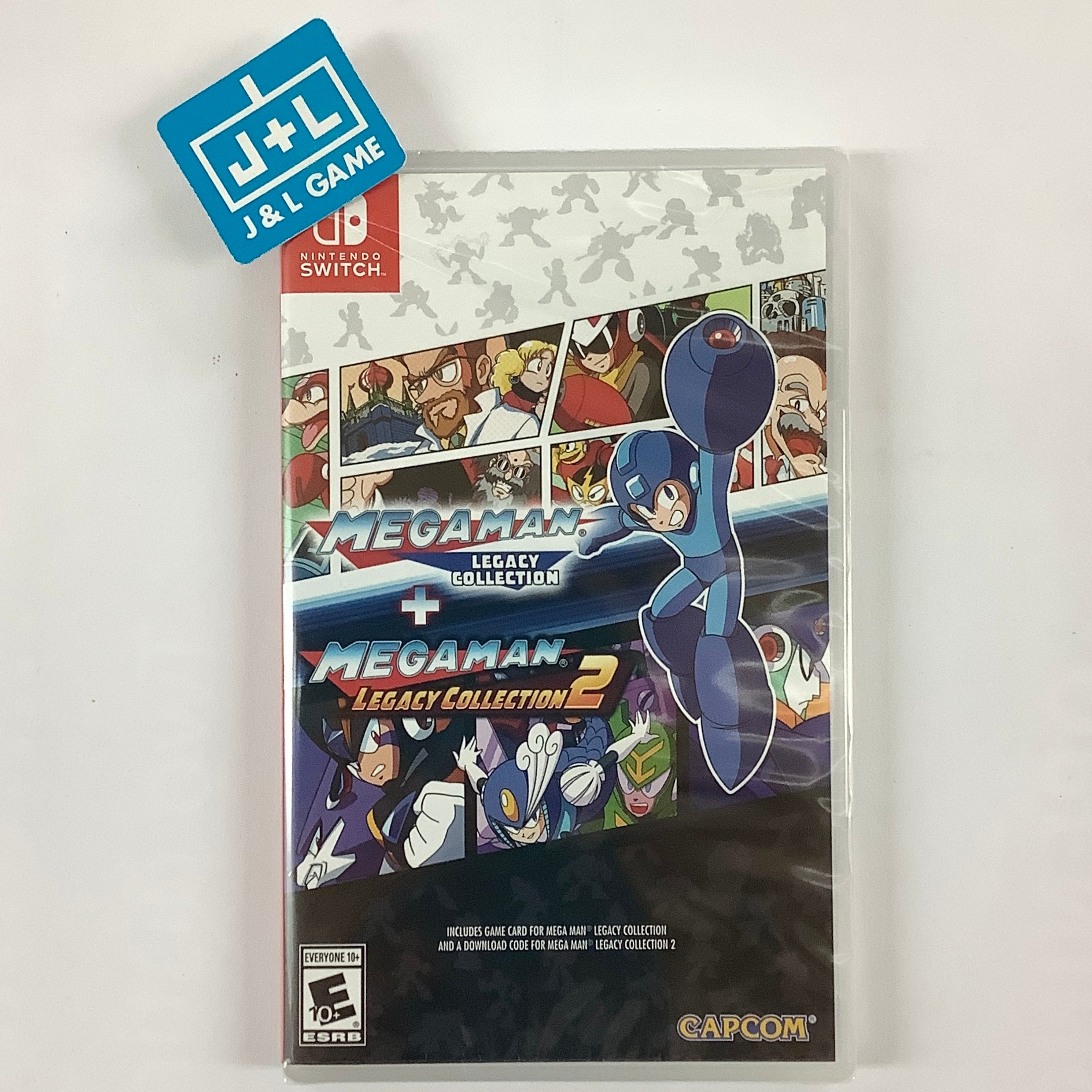 Mega Man Legacy Collection 1+2 - (NSW) Nintendo Switch Video Games Capcom   