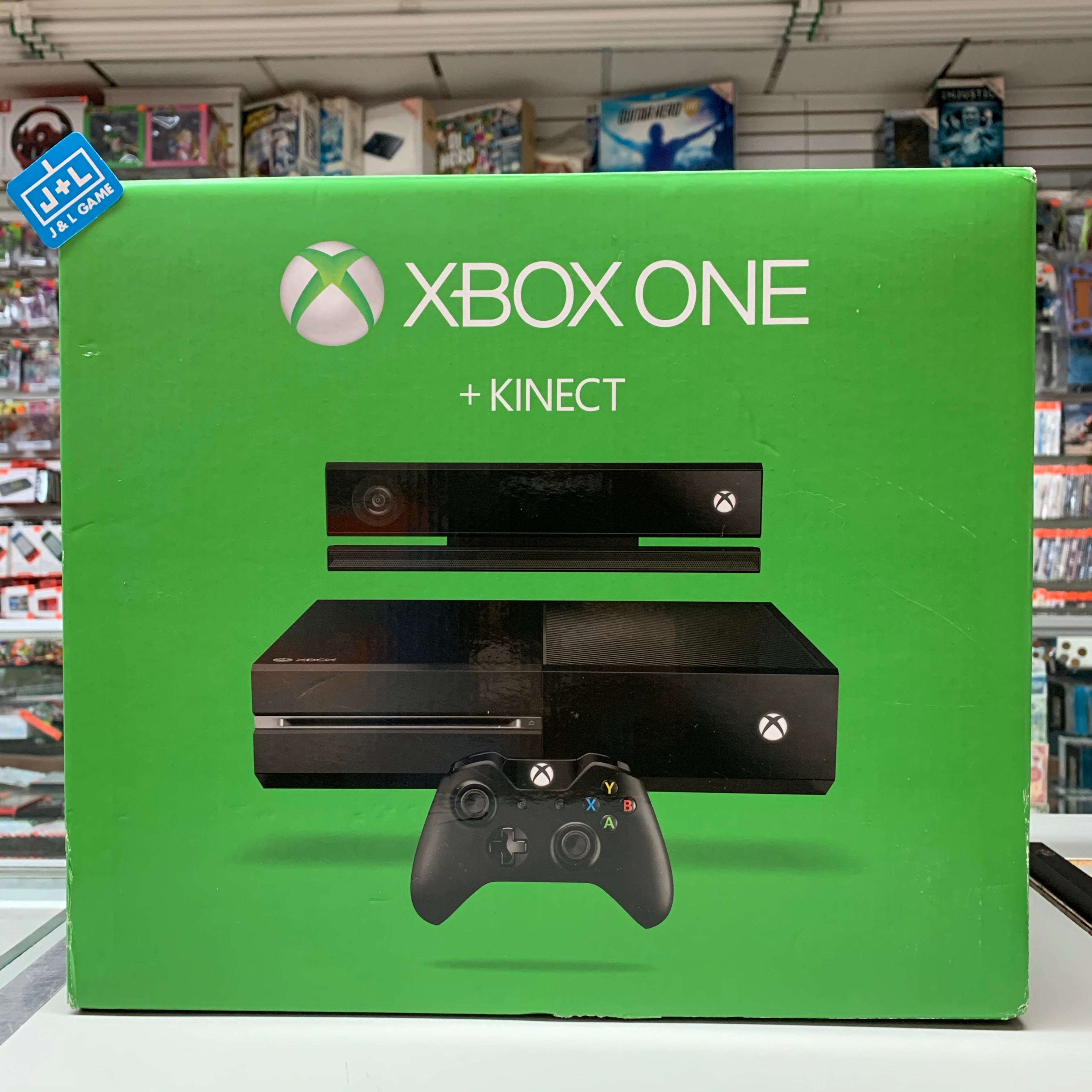 Microsoft Xbox One 500 GB Console + Kinect Consoles Microsoft   