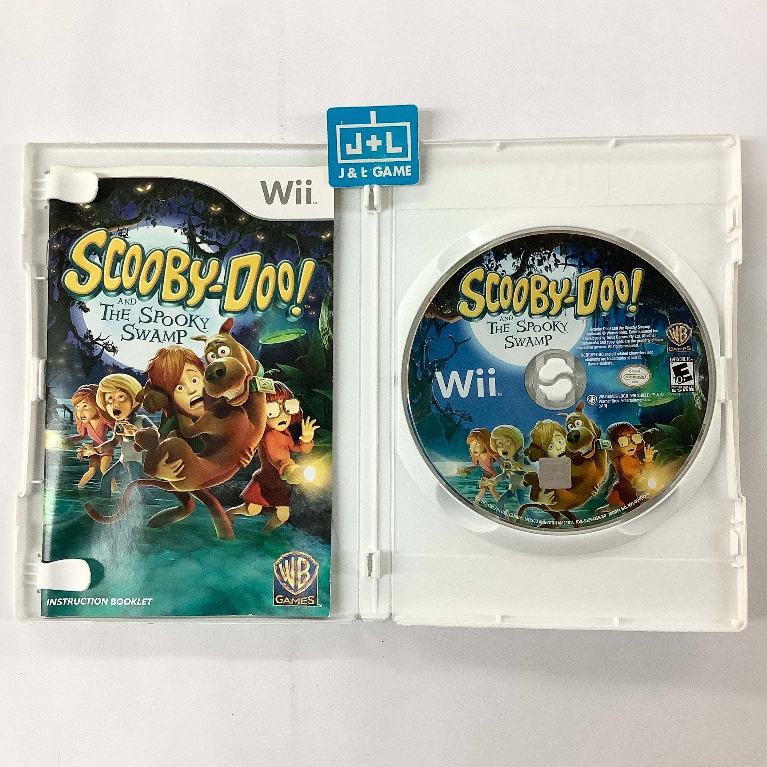 Scooby-Doo! and the Spooky Swamp - Nintendo Wii [Pre-Owned] Video Games Warner Bros. Interactive Entertainment   