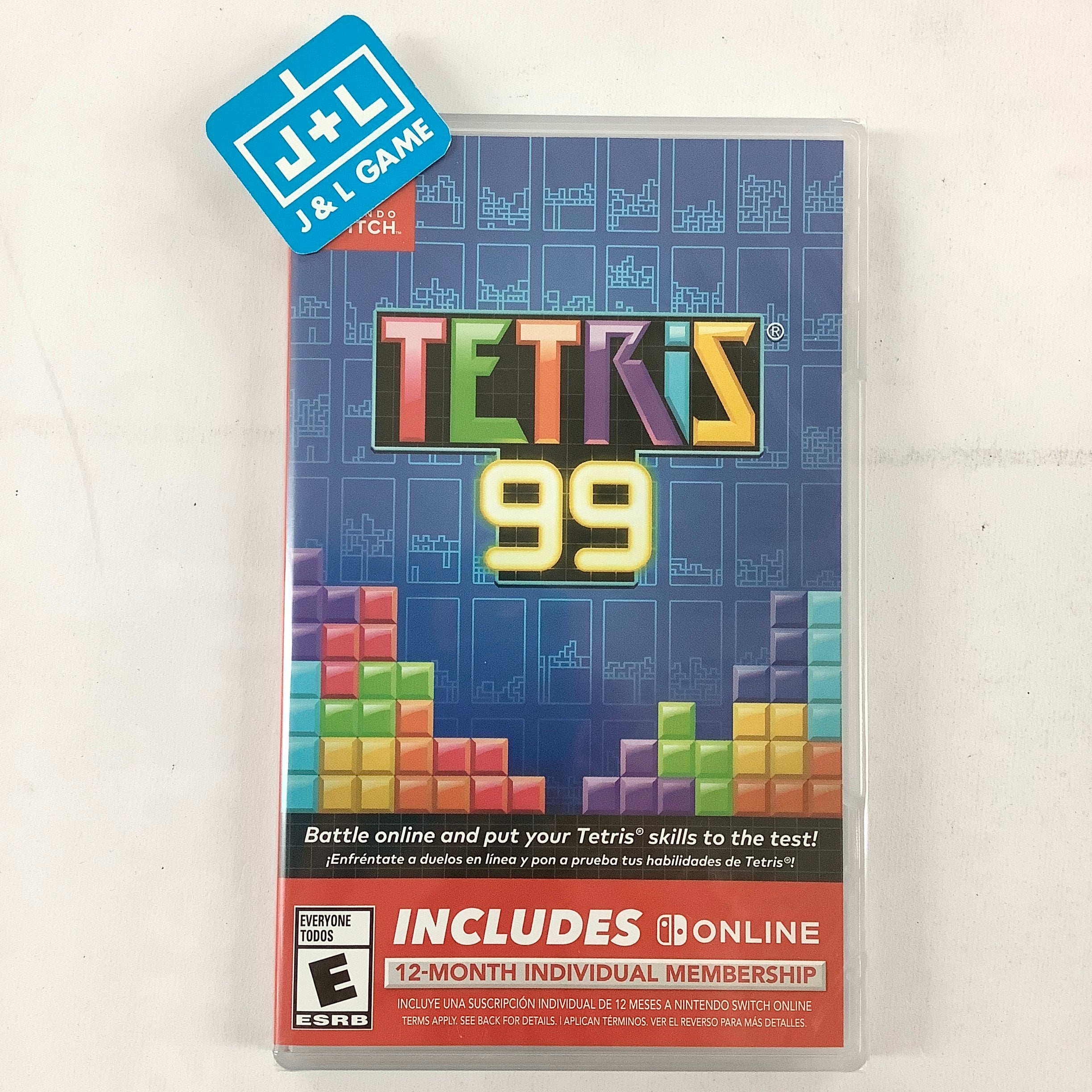 Tetris 99 (includes 12 Month Nintendo Switch Online Individual Membership) - (NSW) Nintendo Switch Video Games Nintendo   