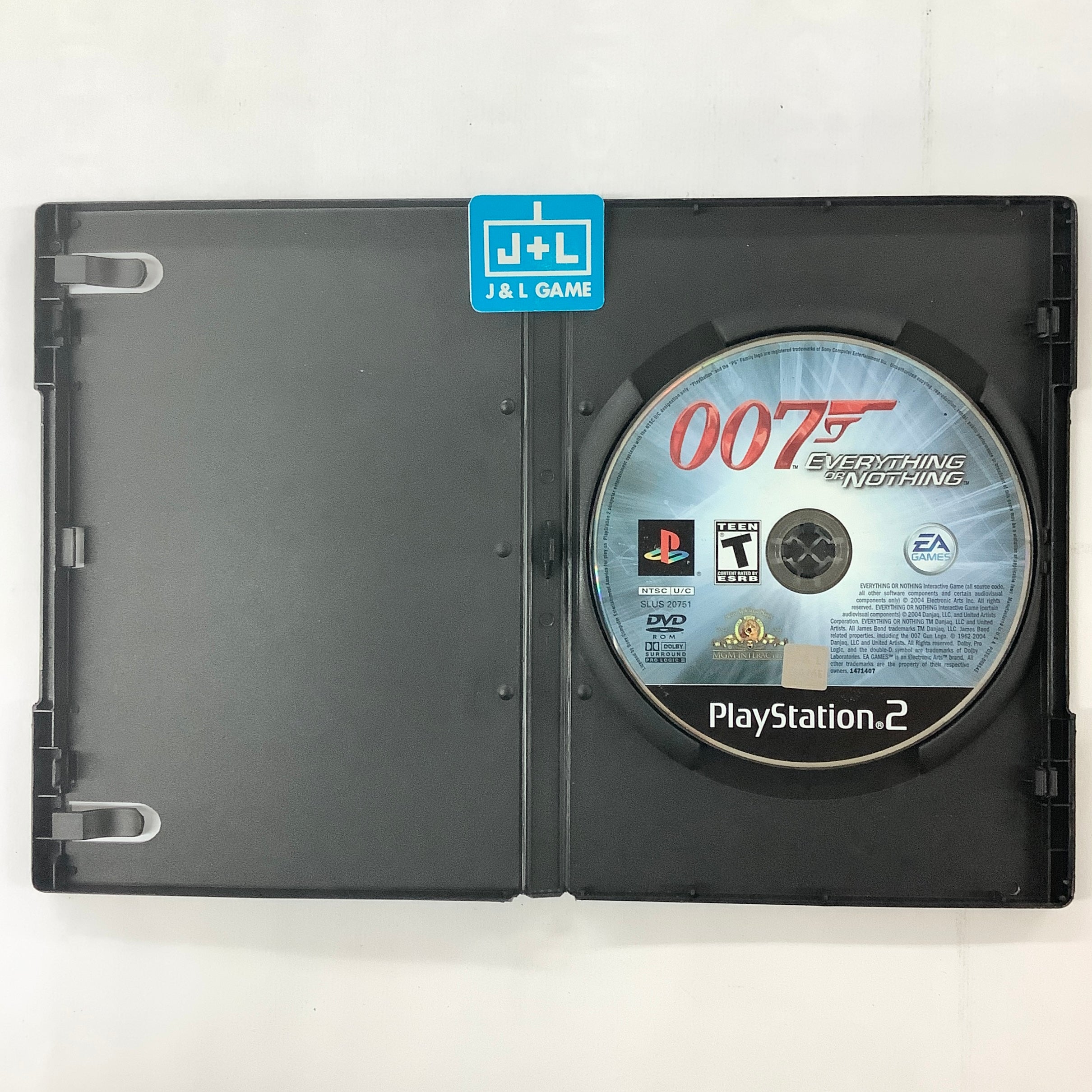 James Bond 007: Everything or Nothing - (PS2) PlayStation 2 [Pre-Owned] Video Games EA Games   