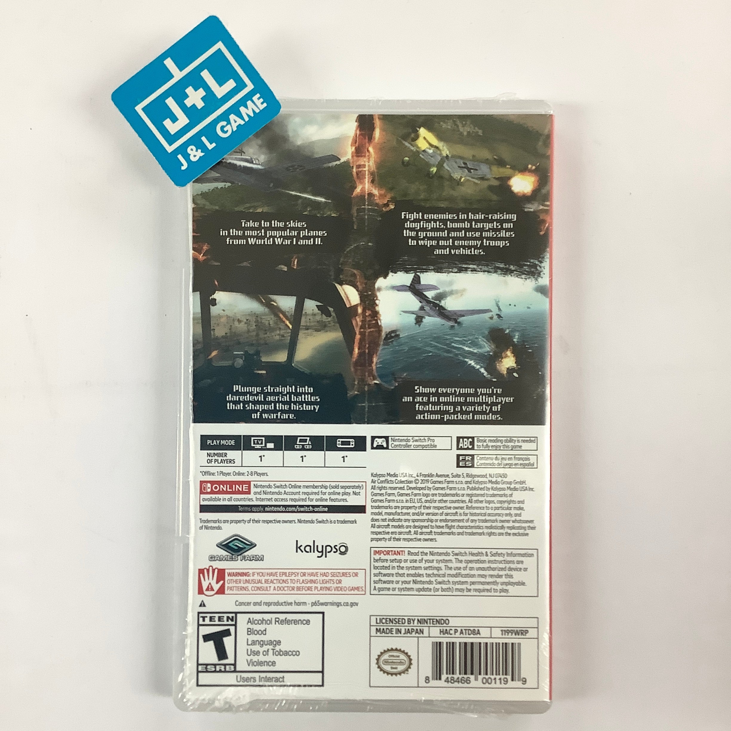 Nintendo Switch Air Conflicts Collection Amazon.com: Air Conflicts Collection (Nintendo Switch