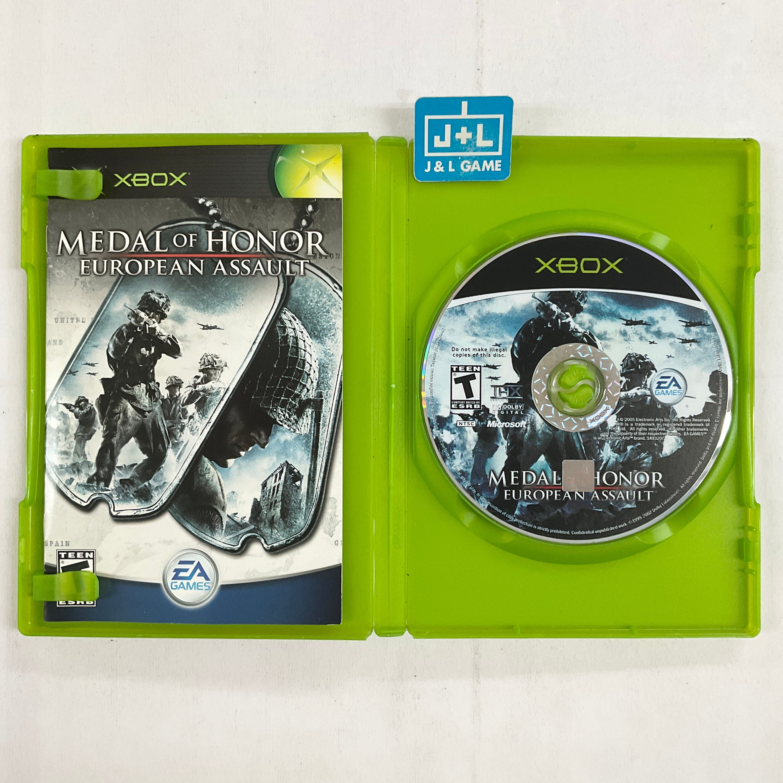 Medal of Honor: European Assault - (XB) Xbox [Pre-Owned] | J&L Game