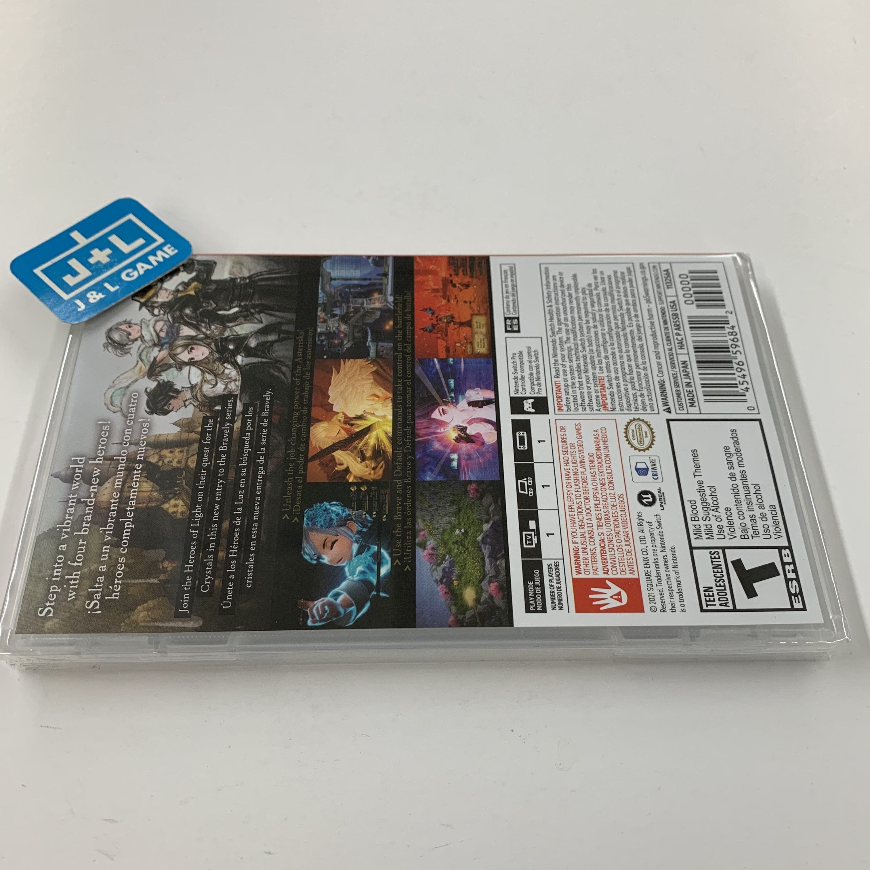 Bravely Default II - (NSW) Nintendo Switch [Pre-Owned] Video Games Square Enix   
