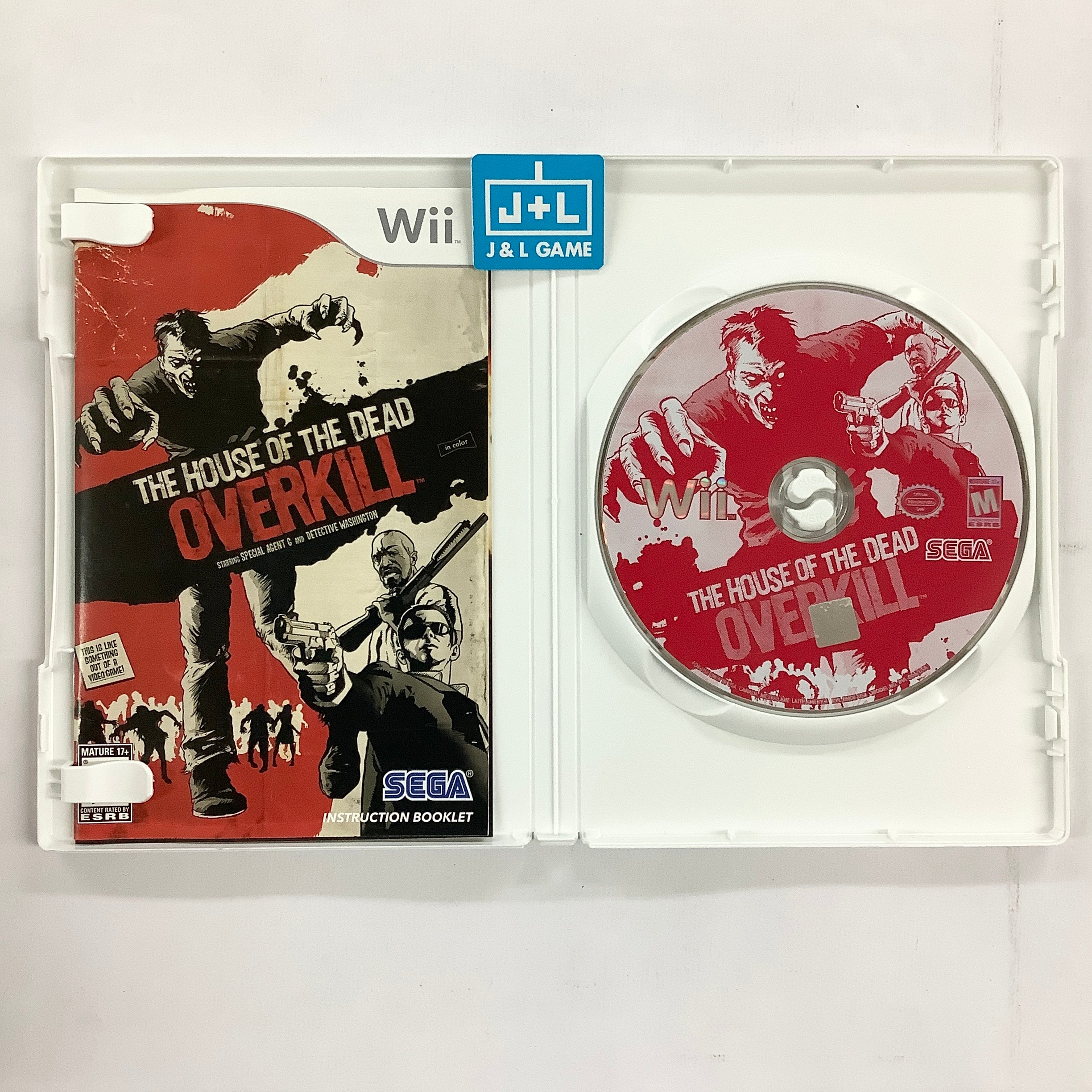 The House of the Dead: Overkill - Nintendo Wii [Pre-Owned] Video Games Sega   