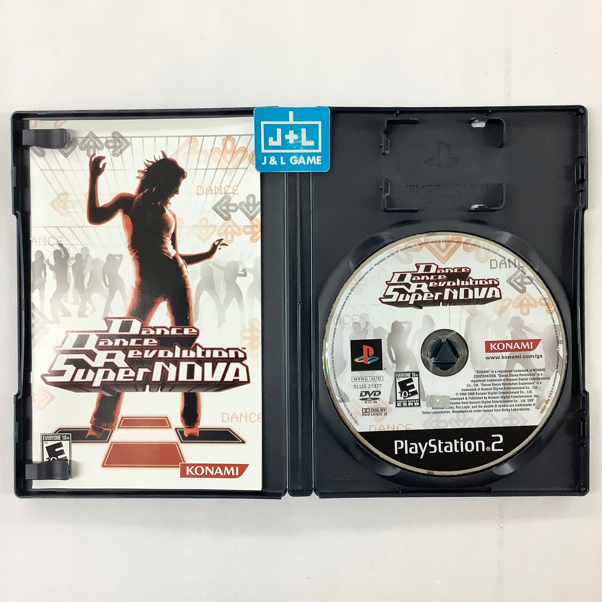 Dance Dance Revolution SuperNOVA - (PS2) PlayStation 2 [Pre-Owned] Video Games Konami   