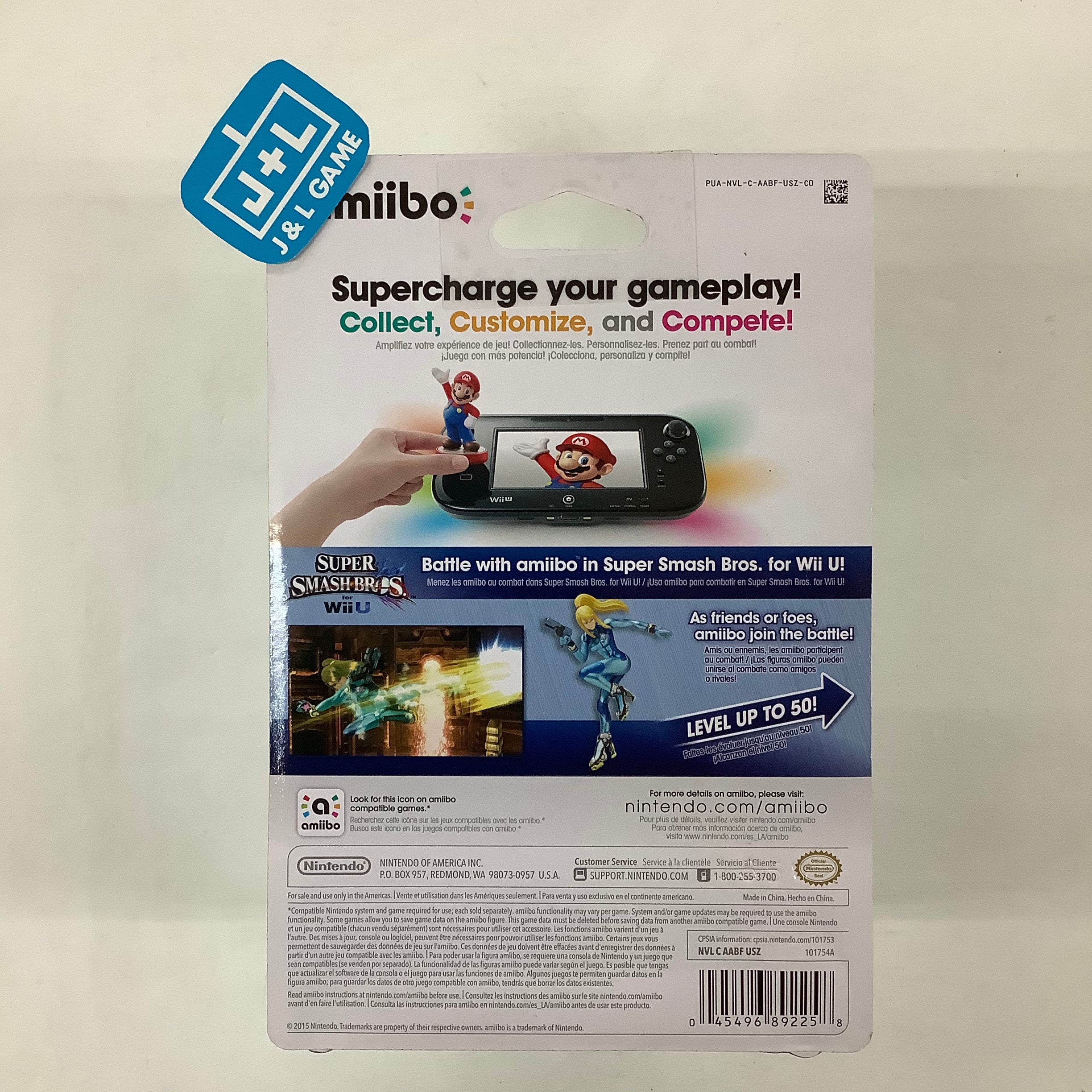 Zero Suit Samus (Super Smash Bros. series) - Nintendo Wiiu Amiibo Amiibo Nintendo   