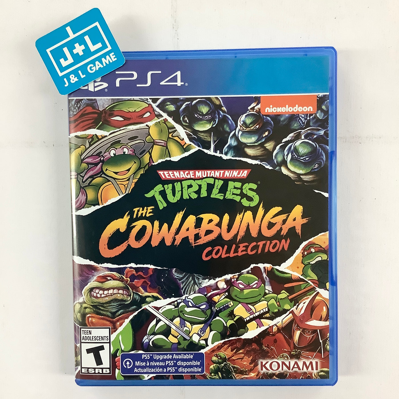 Teenage Mutant Ninja Turtles: The Cowabunga Collection - (PS4) PlaySta |  J&L Game
