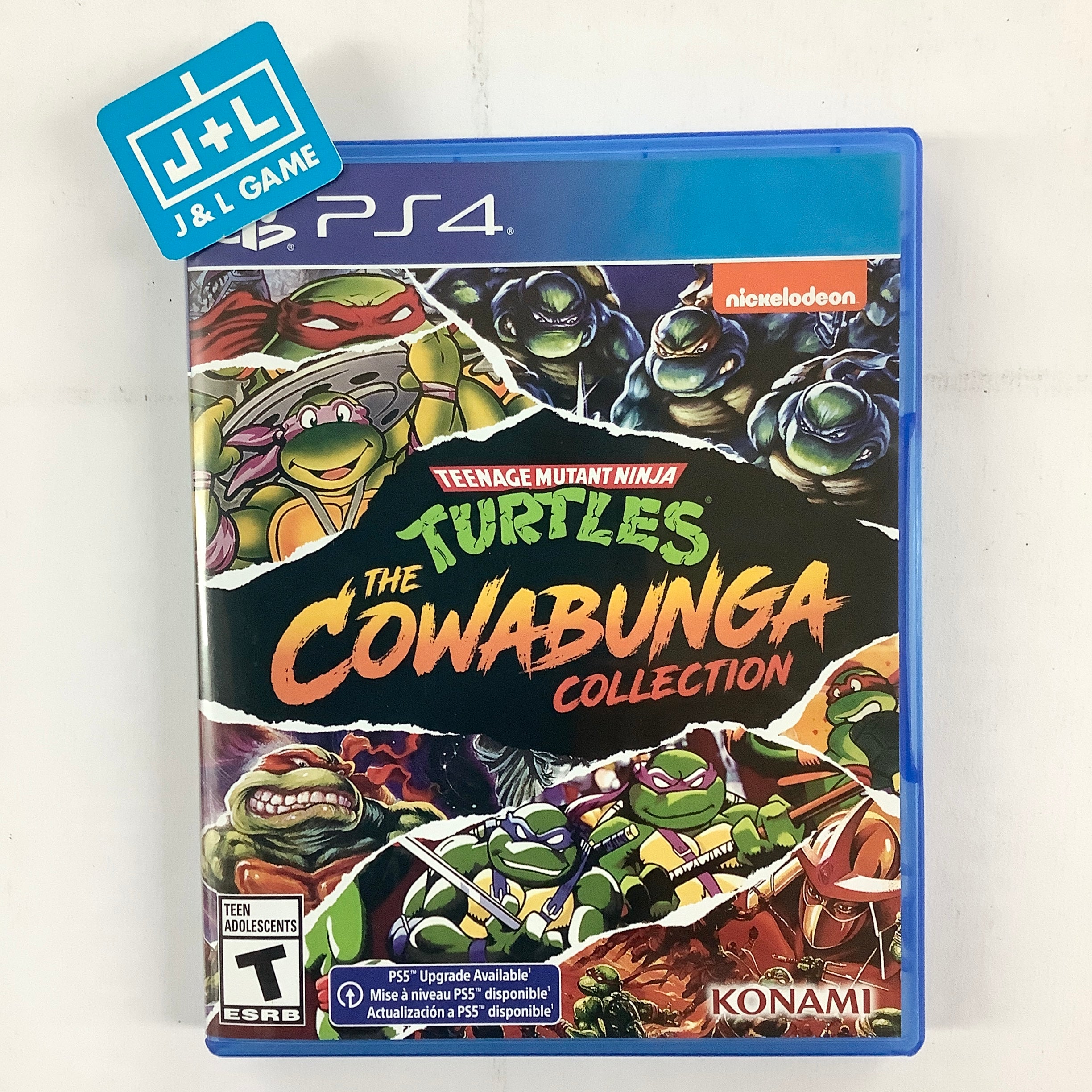 Teenage Mutant Ninja Turtles: The Cowabunga Collection - (PS4) PlayStation 4 [UNBOXING] Video Games Konami   
