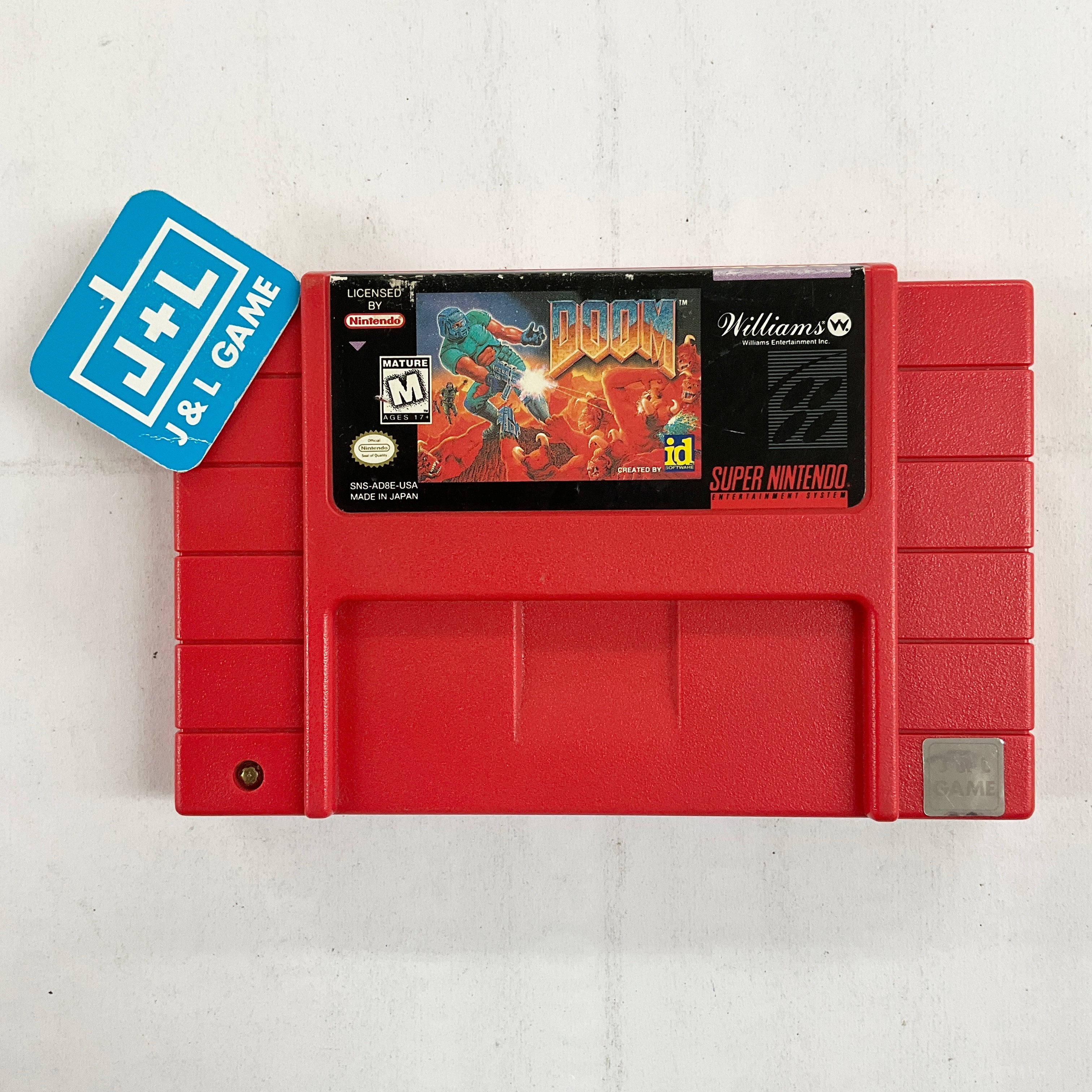 DOOM - (SNES) Super Nintendo [Pre-Owned] Video Games Imagineer   