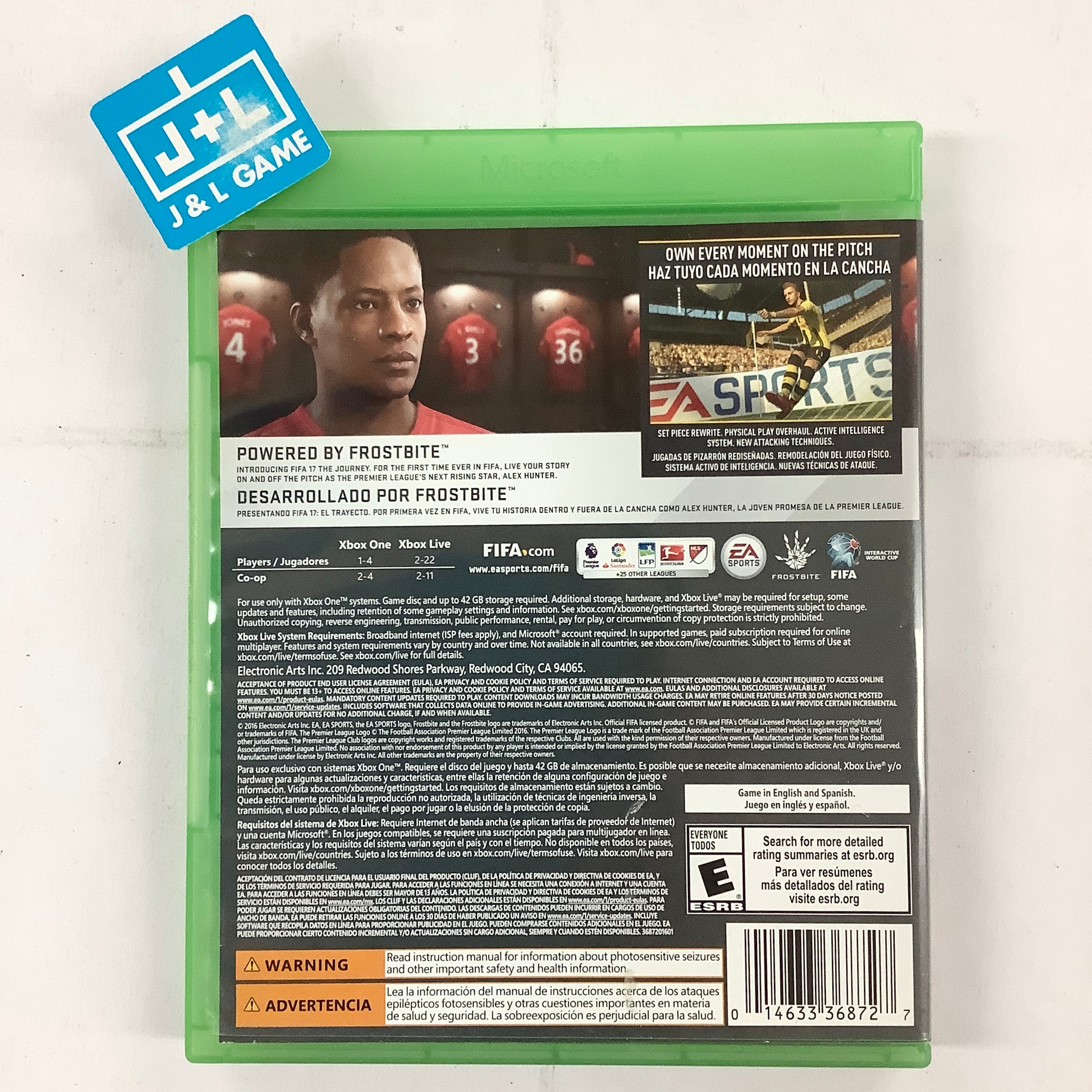 FIFA 17 - (XB1) Xbox One [Pre-Owned] Video Games EA Sports   