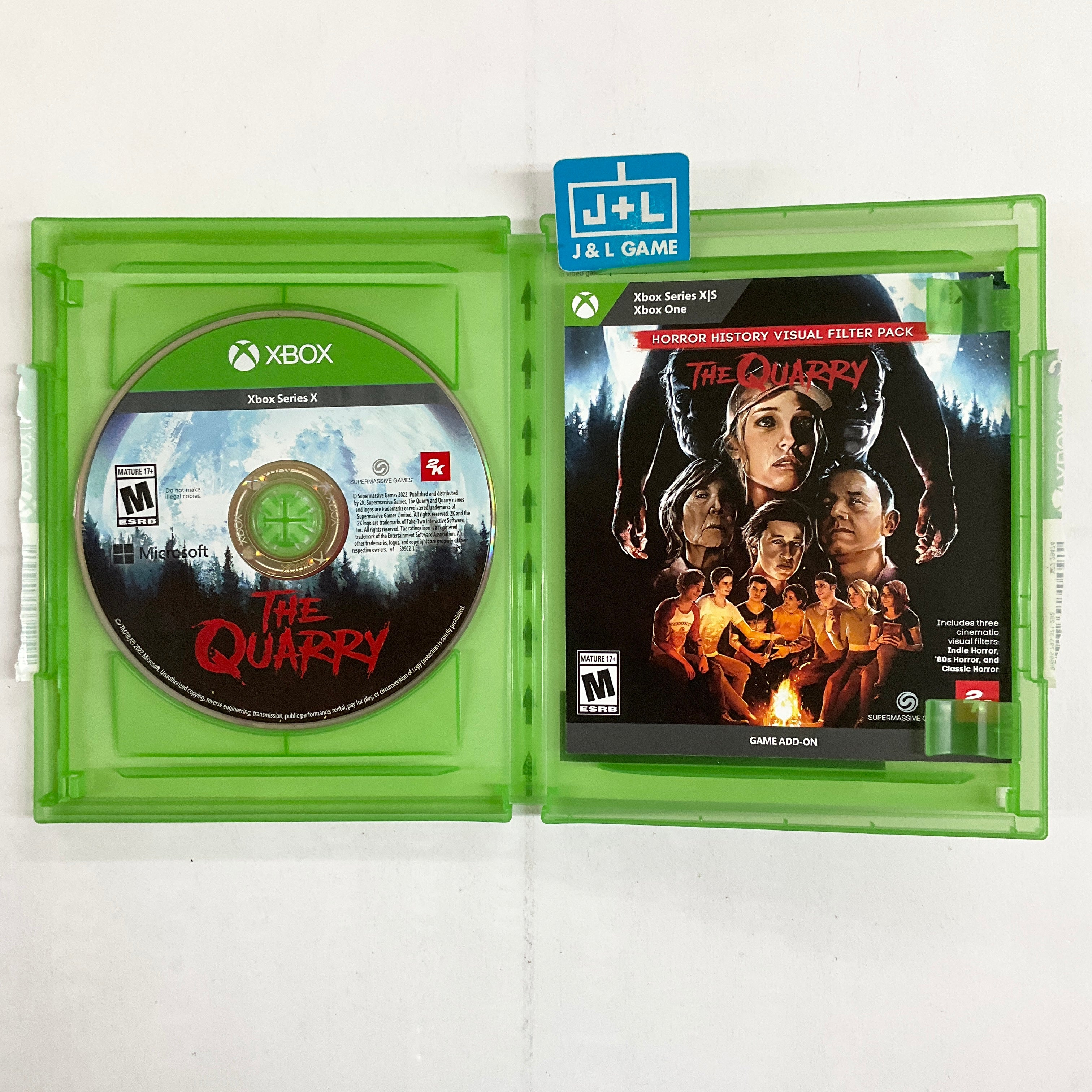 The Quarry - (XSX) Xbox Series X [UNBOXING] Video Games 2K   