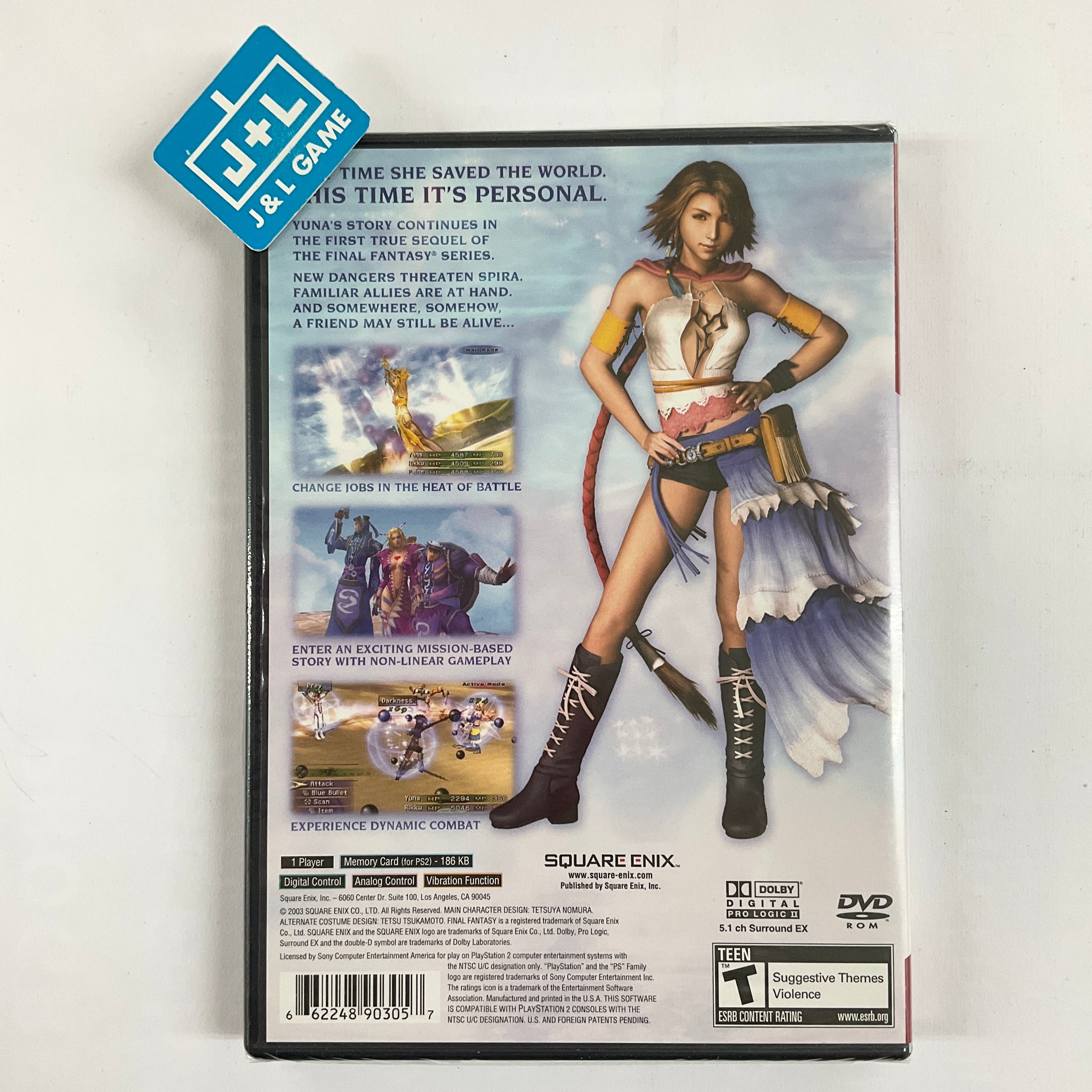Final Fantasy X-2  (Greatest Hits) - (PS2) PlayStation 2 Video Games Square Enix   