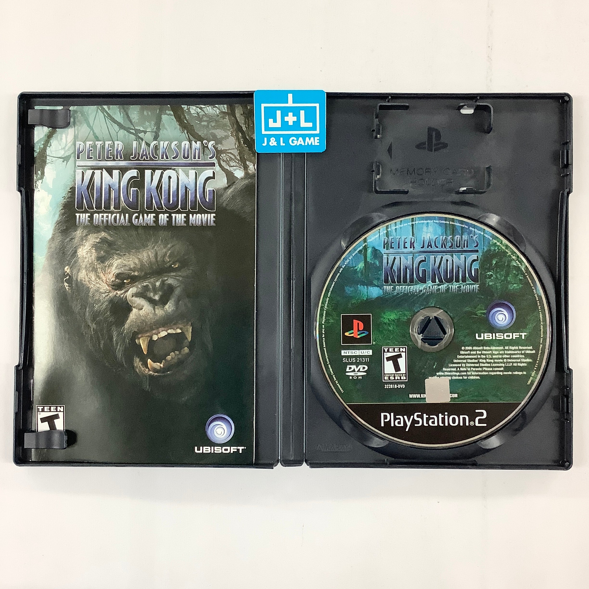 Peter Jackson's King Kong: The Official Game of the Movie - (PS2) PlayStation 2 [Pre-Owned] Video Games Ubisoft   