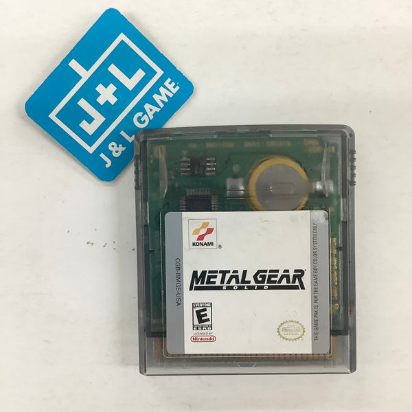 metal gear solid gba Metal Gear Solid - (GBC) Game Boy Color [Pre-Owned]