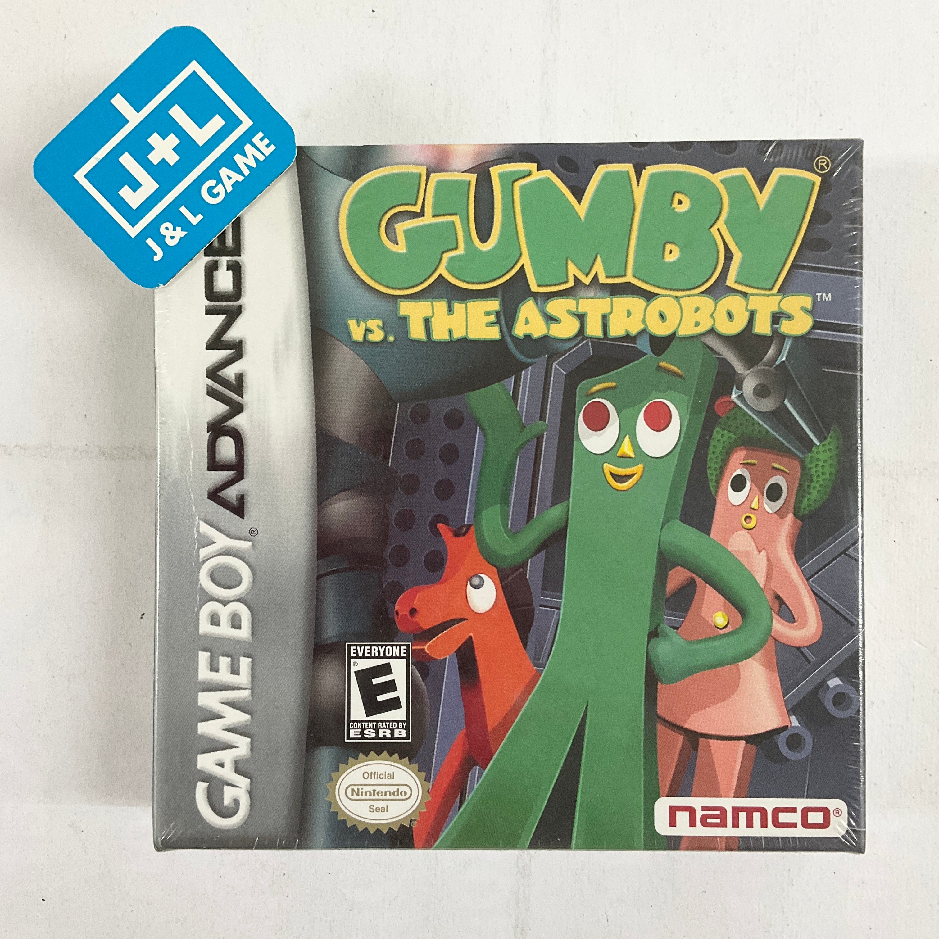 Gumby vs. the Astrobots - (GBA) Game Boy Advance Video Games Namco   