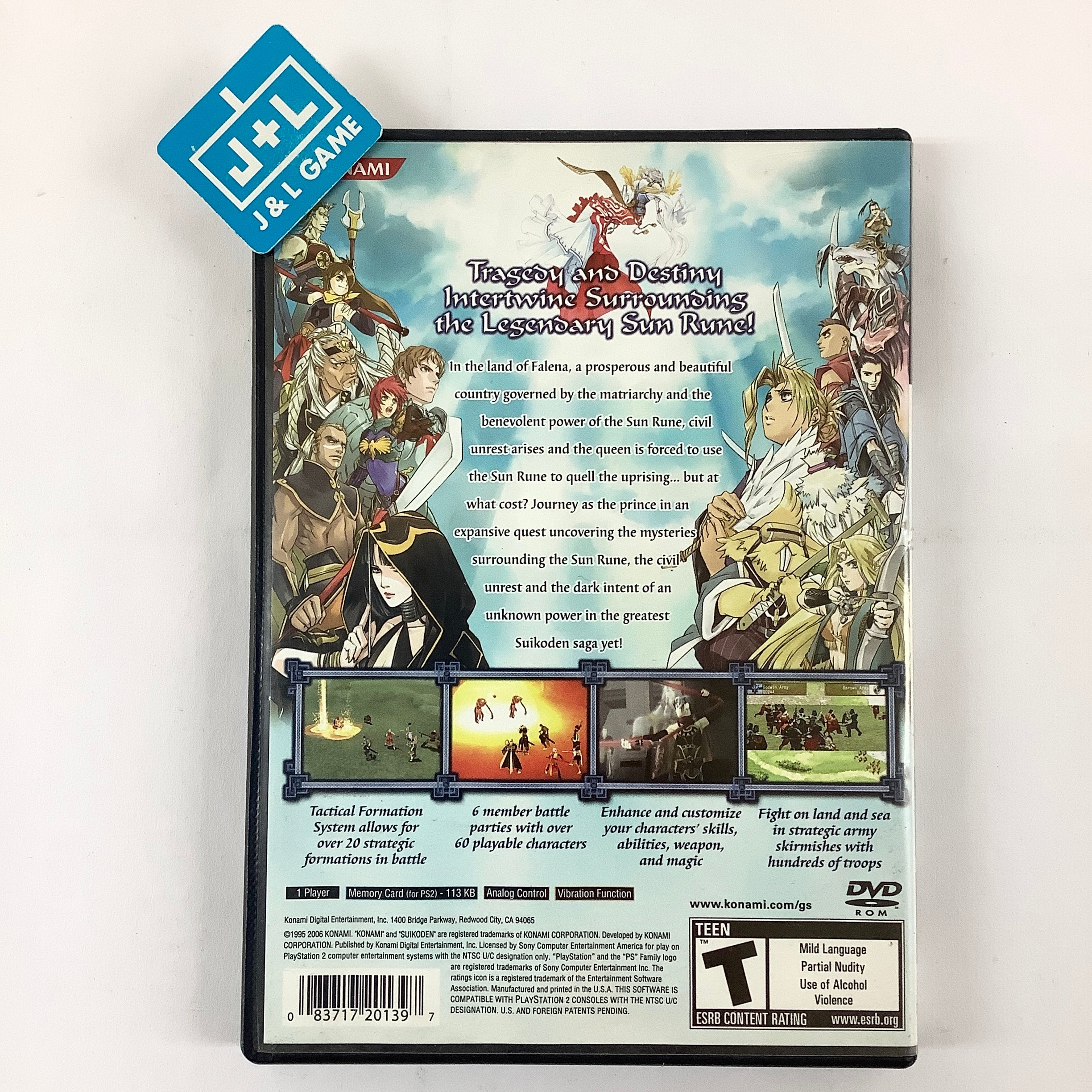 Suikoden V - (PS2) PlayStation 2 [Pre-Owned] Video Games Konami   