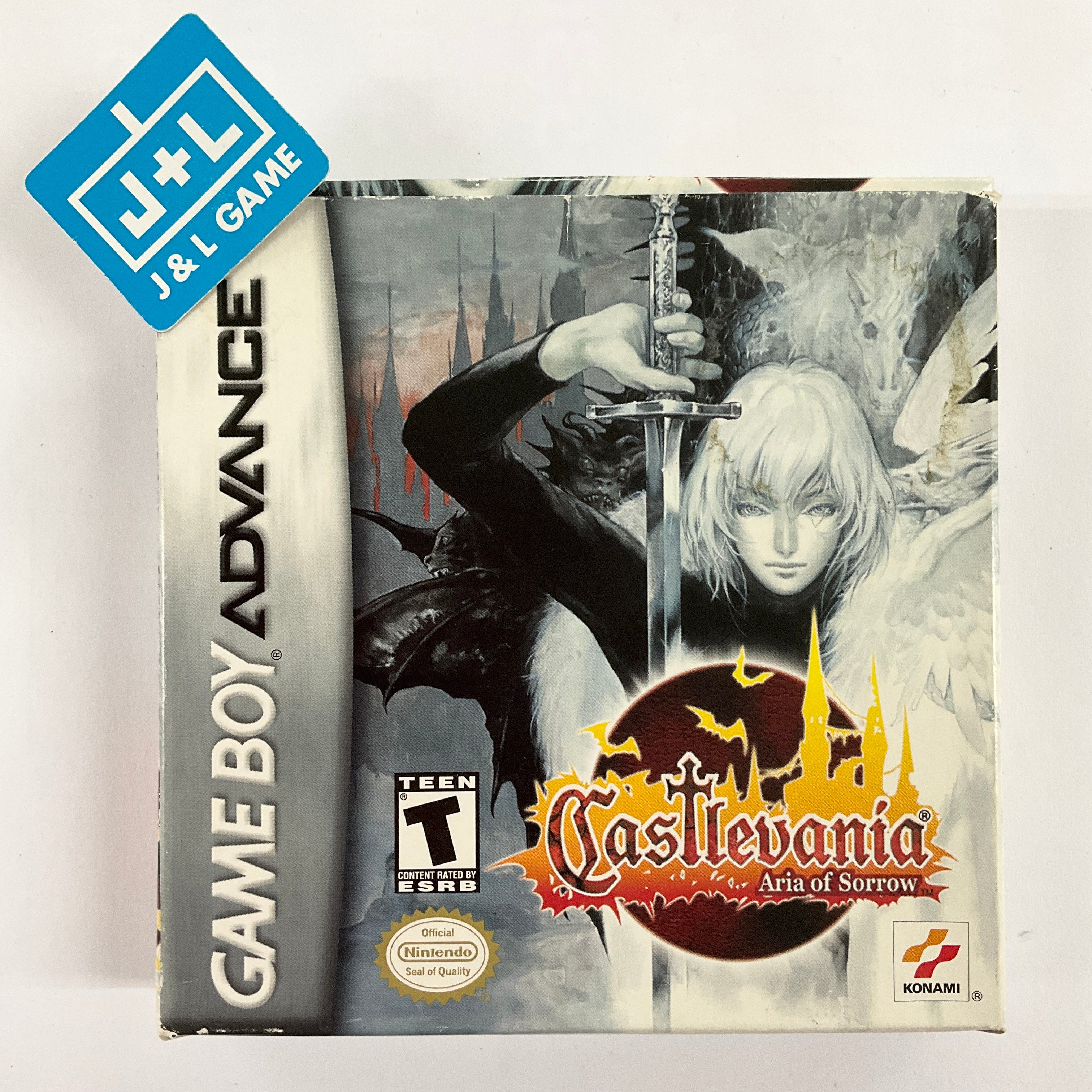 Castlevania: Aria of Sorrow - (GBA) Game Boy Advance [Pre-Owned] Video Games Konami   
