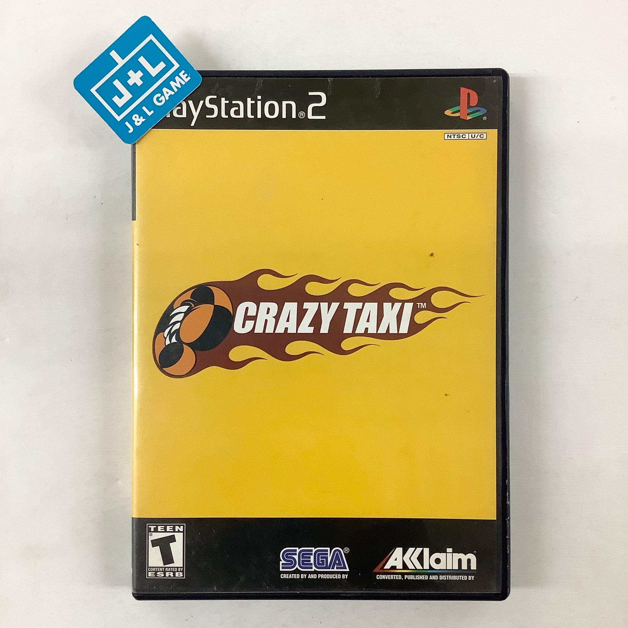 Crazy Taxi - (PS2) PlayStation 2 [Pre-Owned] Video Games Acclaim   