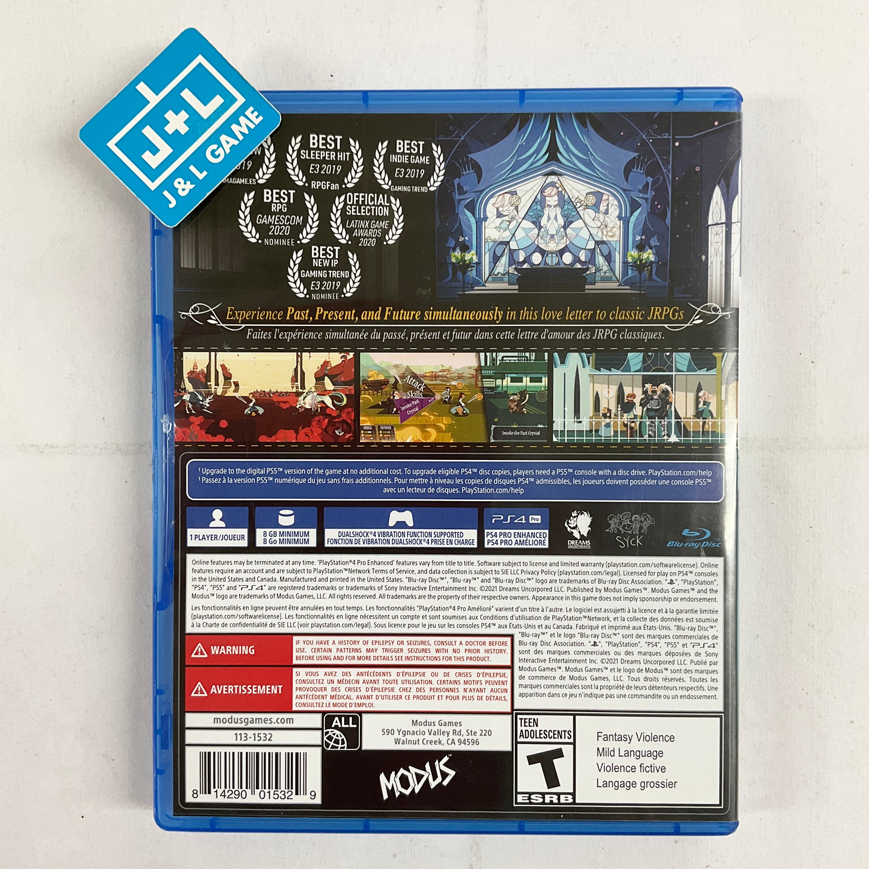 Cris Tales - (PS4) PlayStation 4 [Pre-Owned] Video Games Modus   