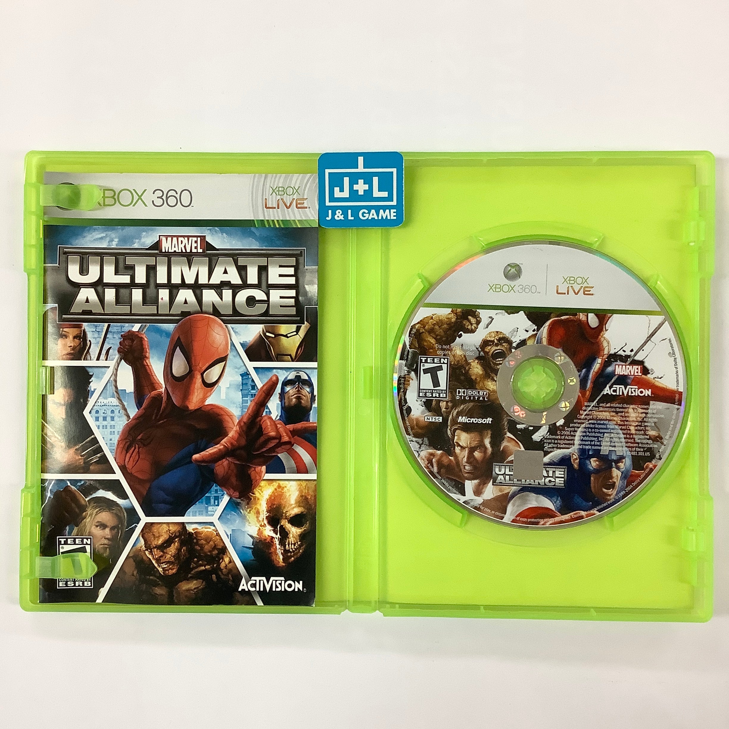 Marvel: Ultimate Alliance - Xbox 360 [Pre-Owned] Video Games Activision   