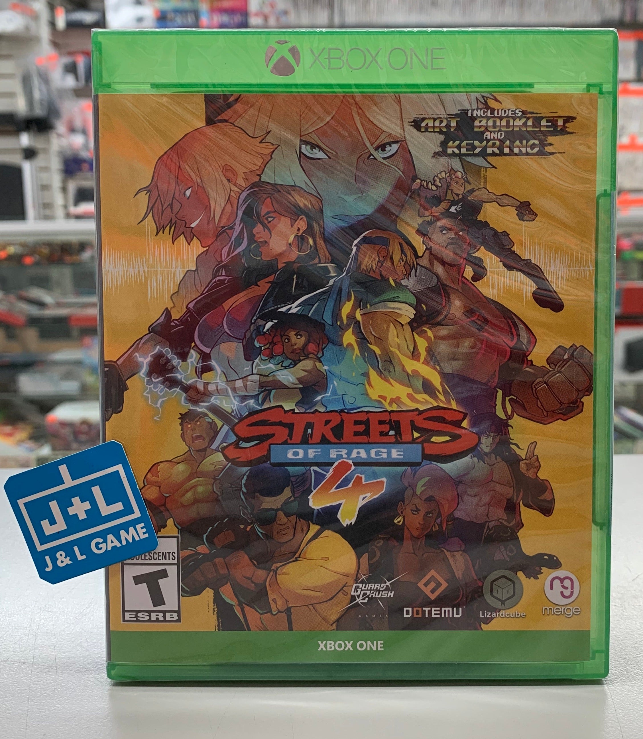 Streets of Rage 4 - (XB1) Xbox One Video Games Merge Games   